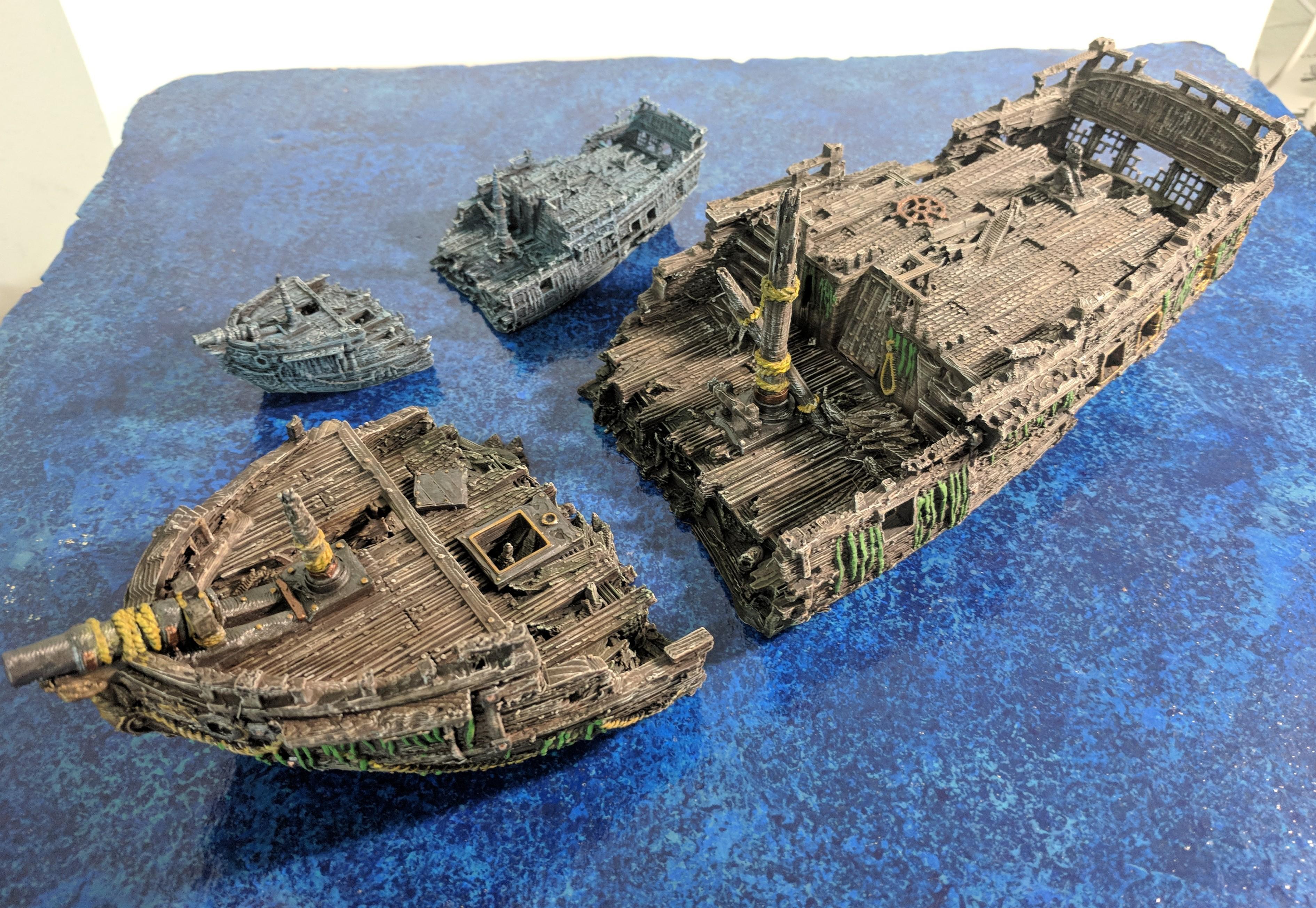 Printable Scenery's Ship Wreck r/PrintedMinis