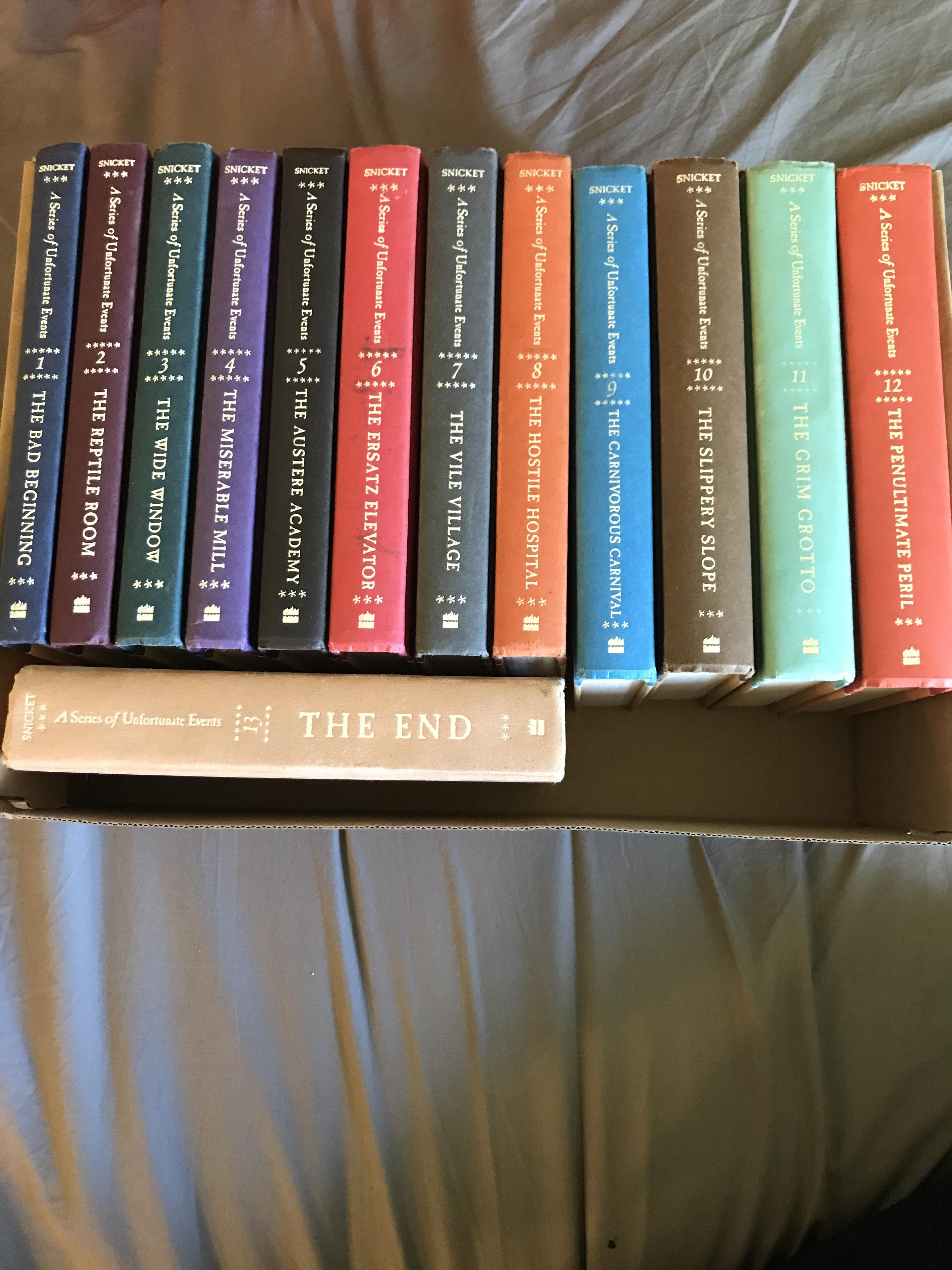 [books] Found a set of all 13 hard cover books at a yard sale yesterday