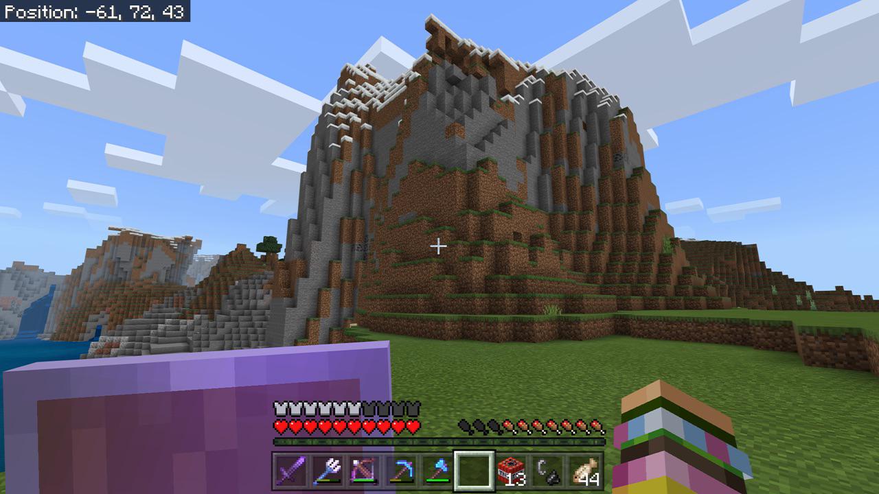 Anyone know how to get rid of and/or flatten a mountain like this