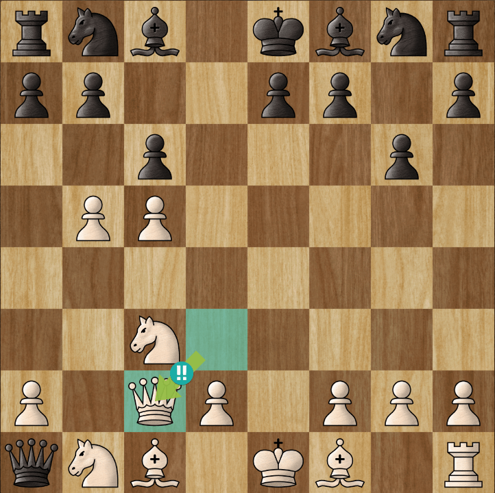 My first brilliance! Correspondence game, but I found the best way to