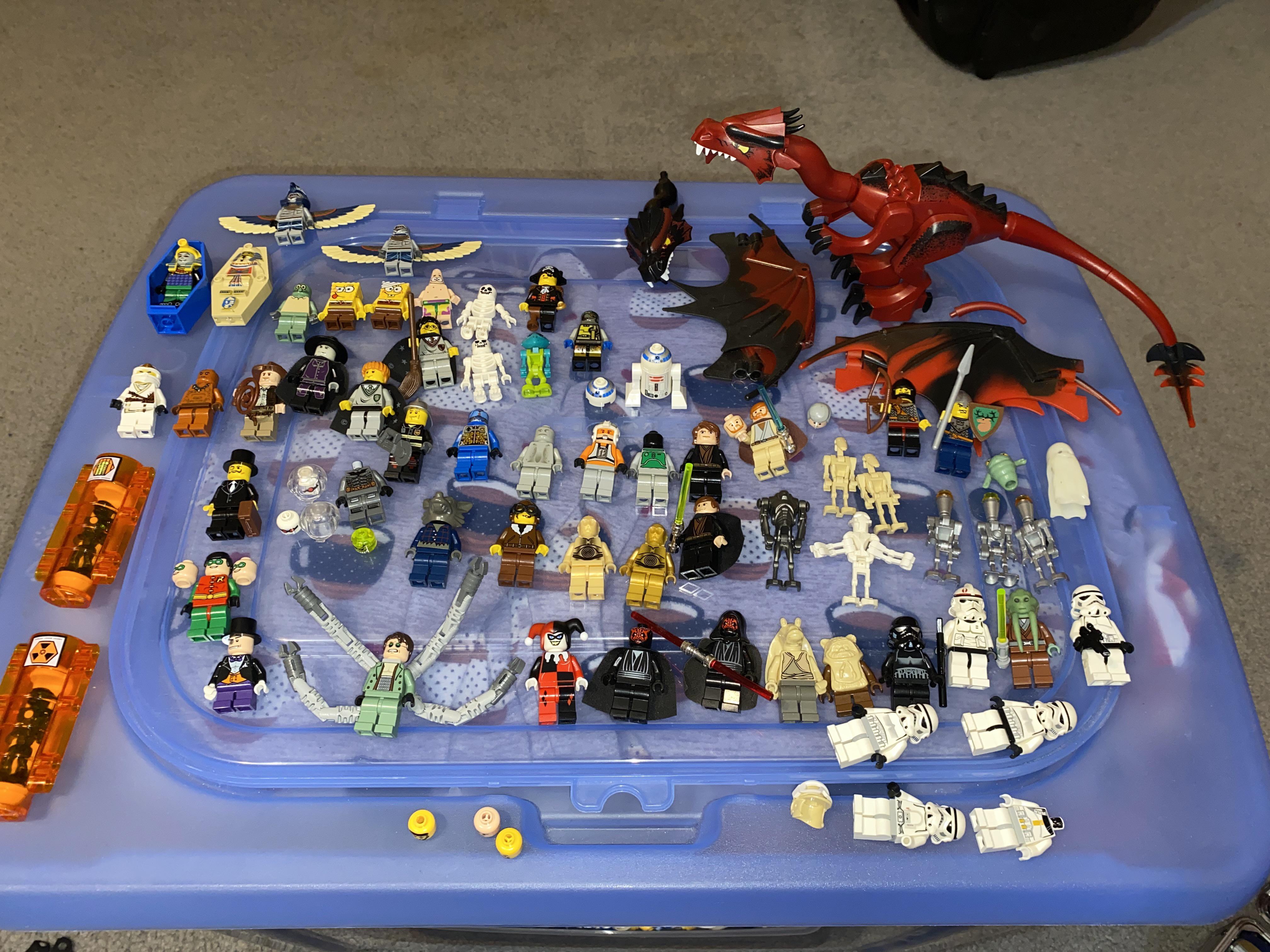Hello there! Going through old legos, are any of these worth anything