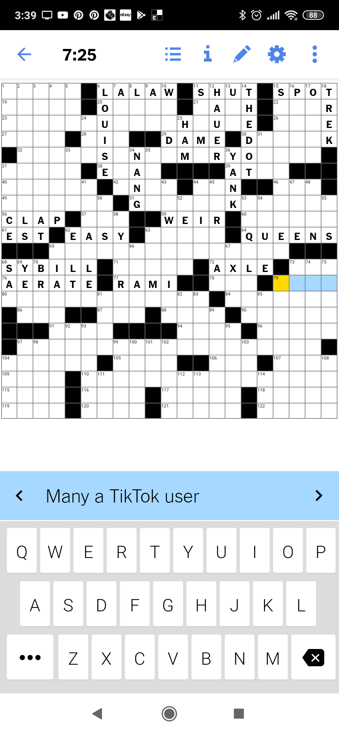 Stuck on this clue... yourmomshousepodcast