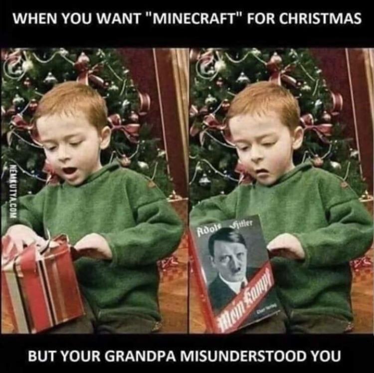 Oh, Grandpa, you cotton headed ninny muggins! memes