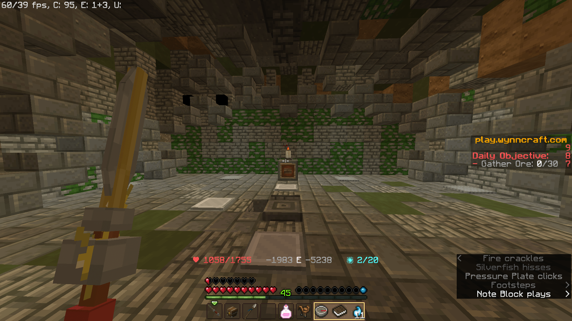 Hanja cave puzzle not working? r/WynnCraft