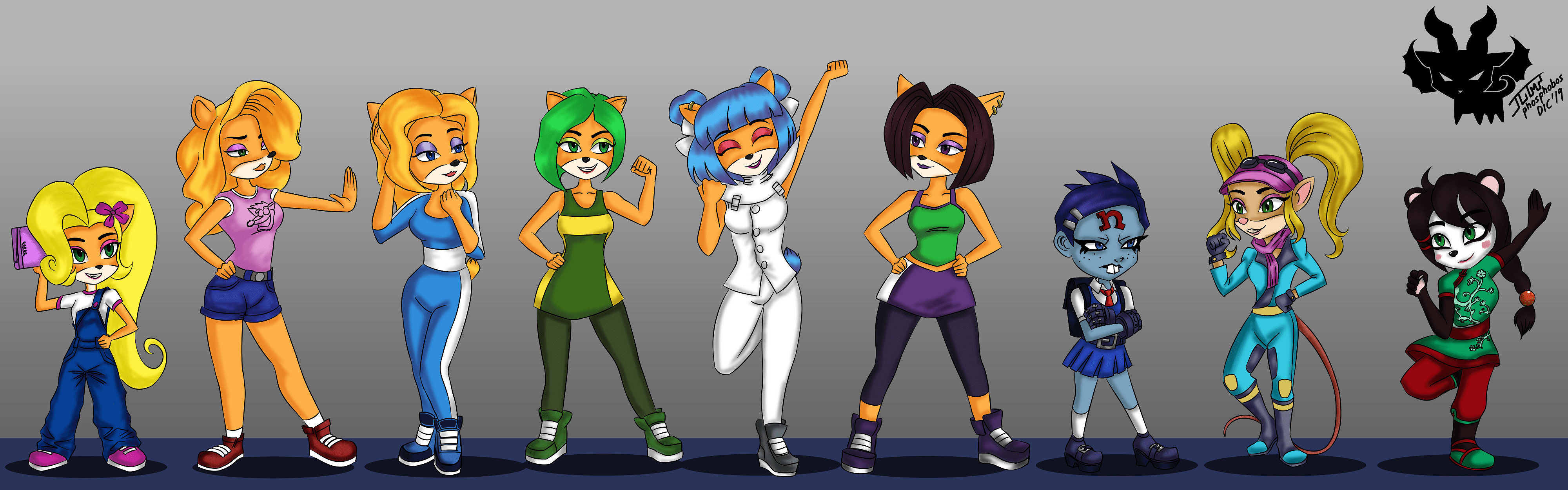Crash Bandicoot Female Characters