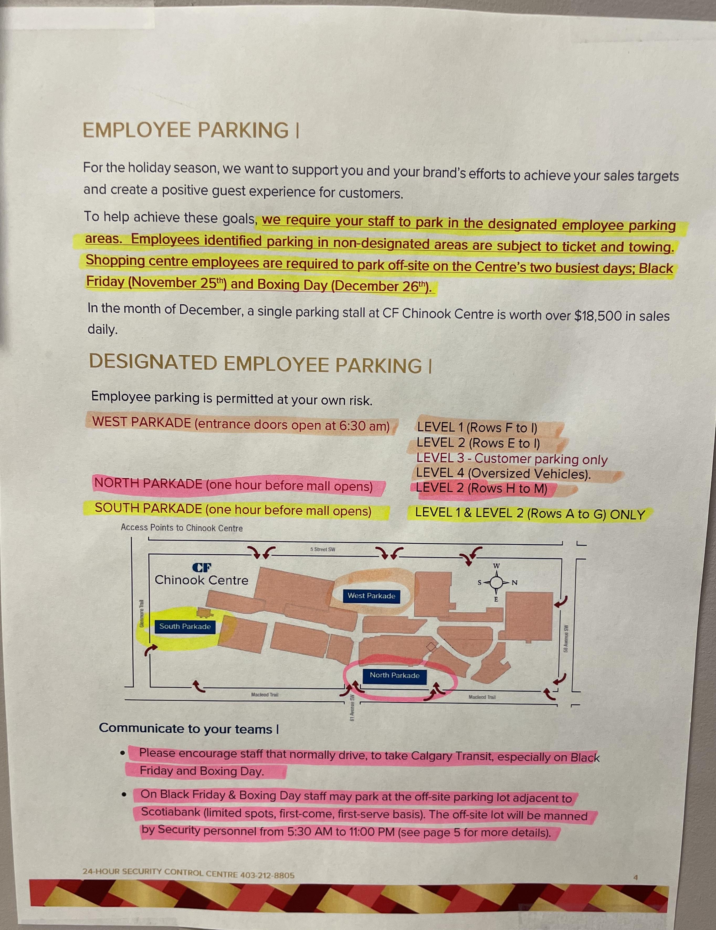 Chinook Mall Parking r/Calgary