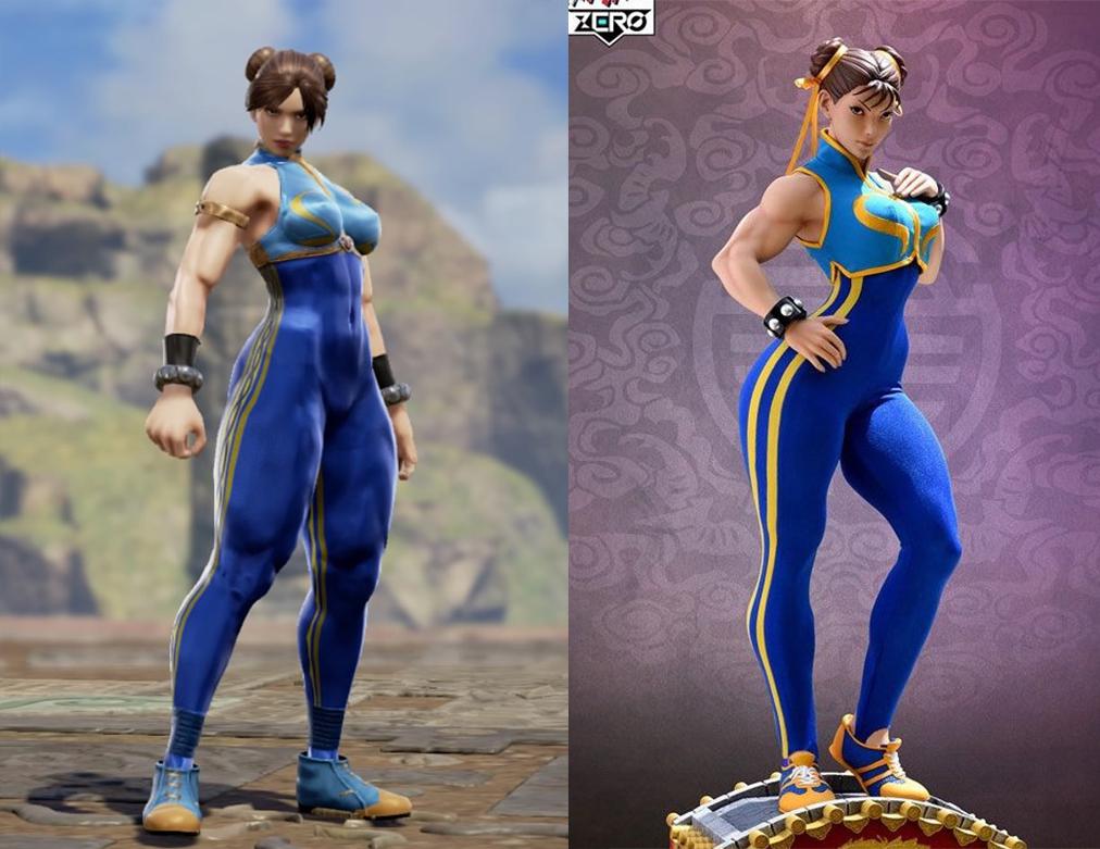 Street Fighter ChunLi in Alpha/ Nostalgia Costume SoulCaliburCreations