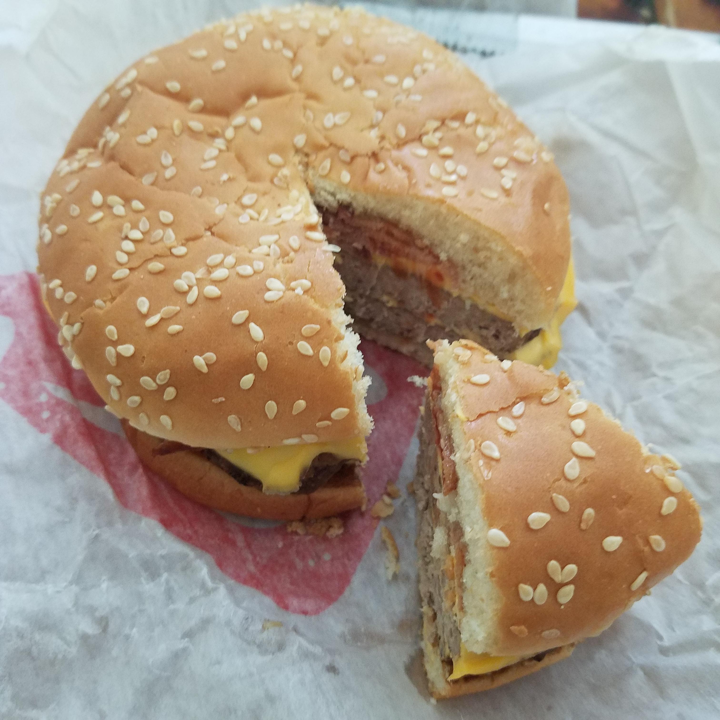 Burger King Cheeseburger r/shittyfoodporn