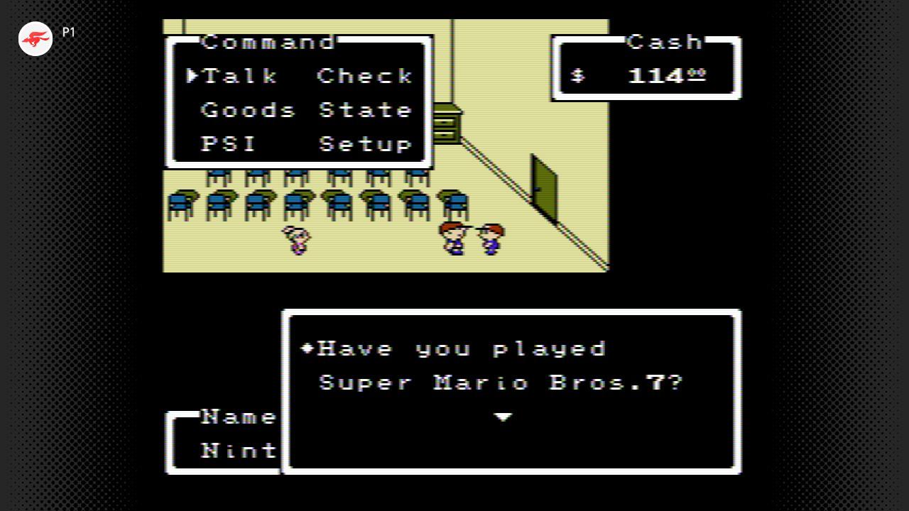 Been playing Earthbound Beginnings, found this line that aged