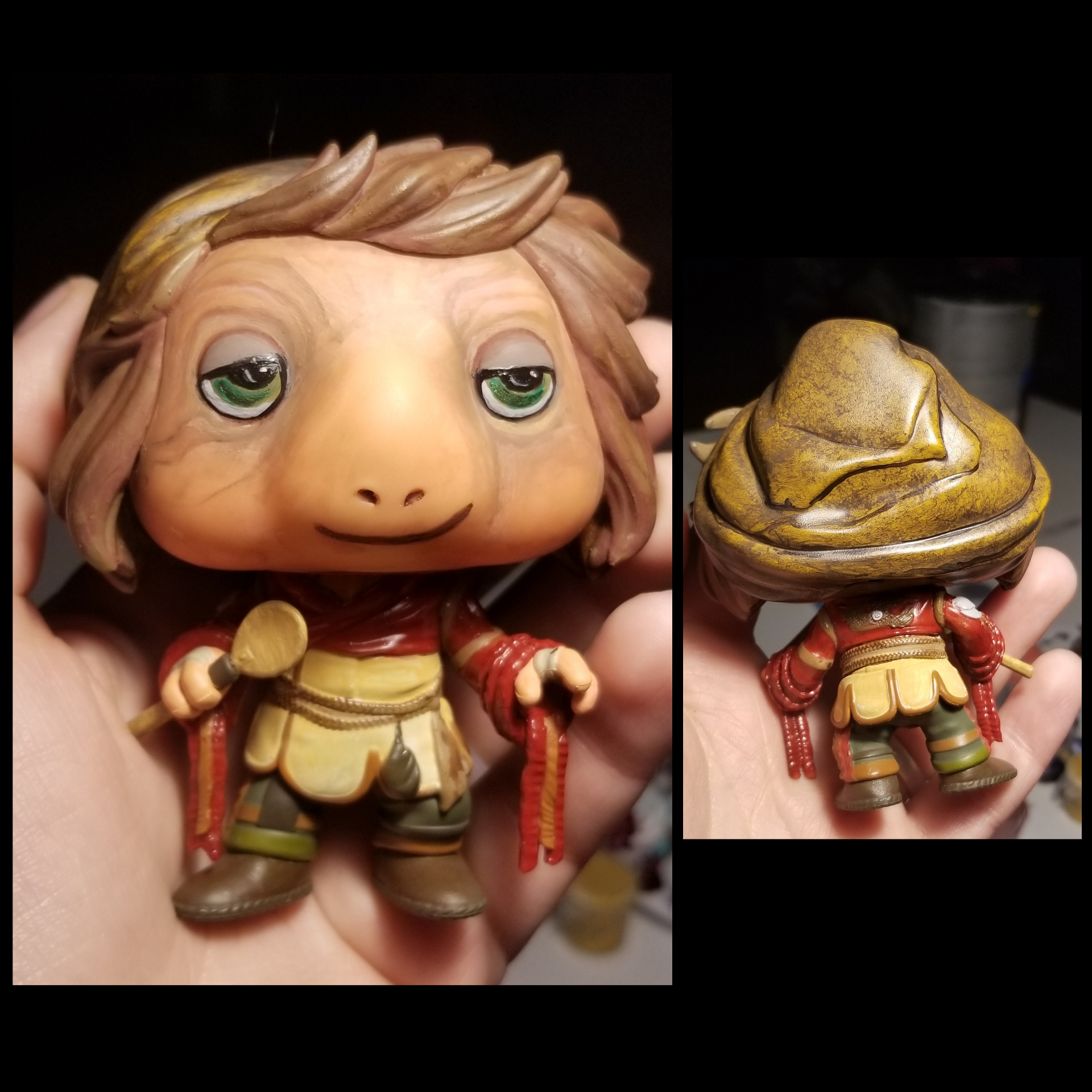 Cute little Hup Funko Pop repaint r/DarkCrystal