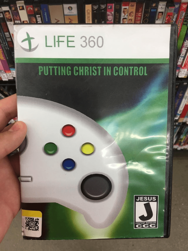 Christian version of Xbox 360 r/crappyoffbrands