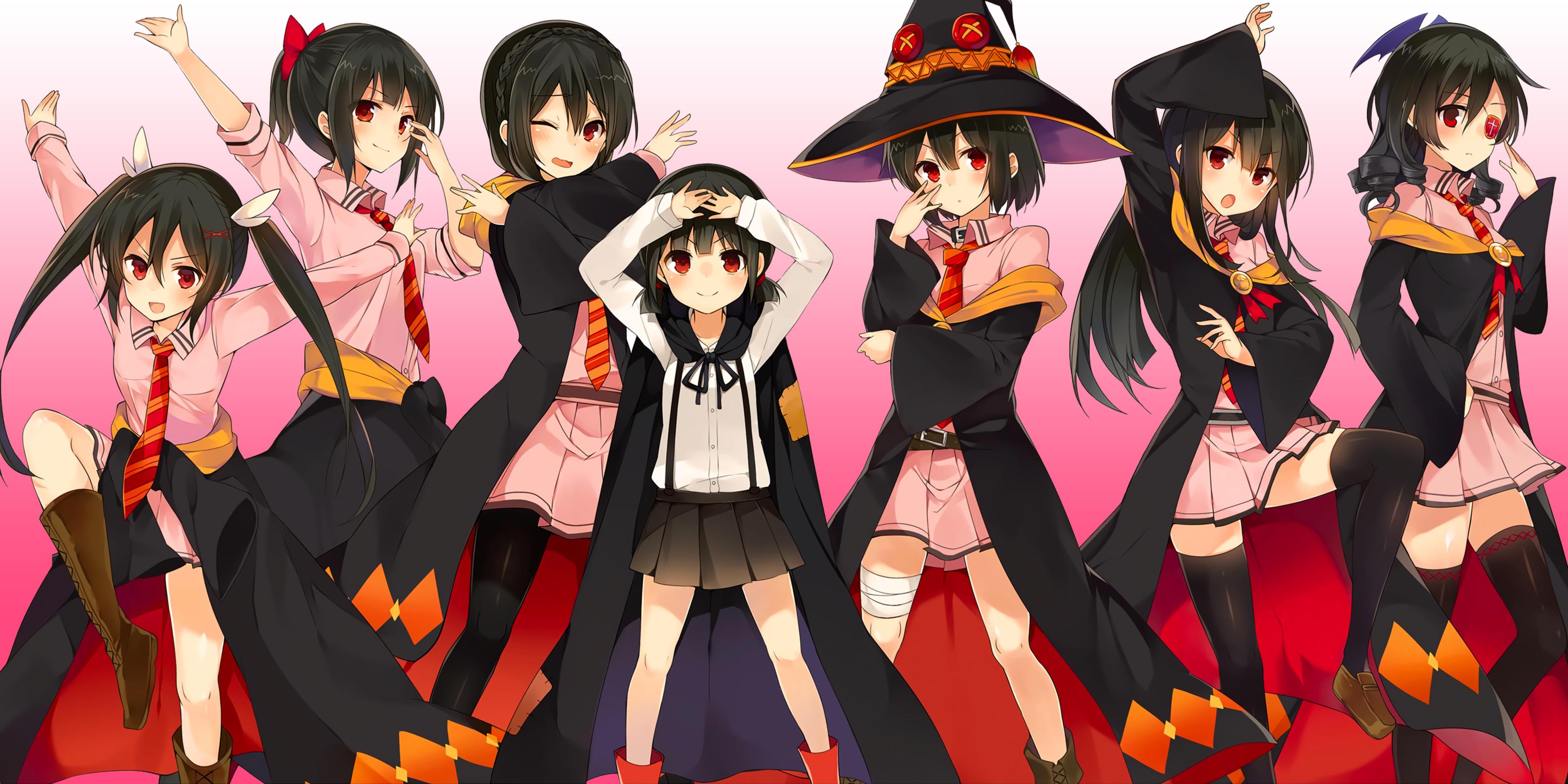 Desktop wallpaper of the Crimson Demons Konosuba