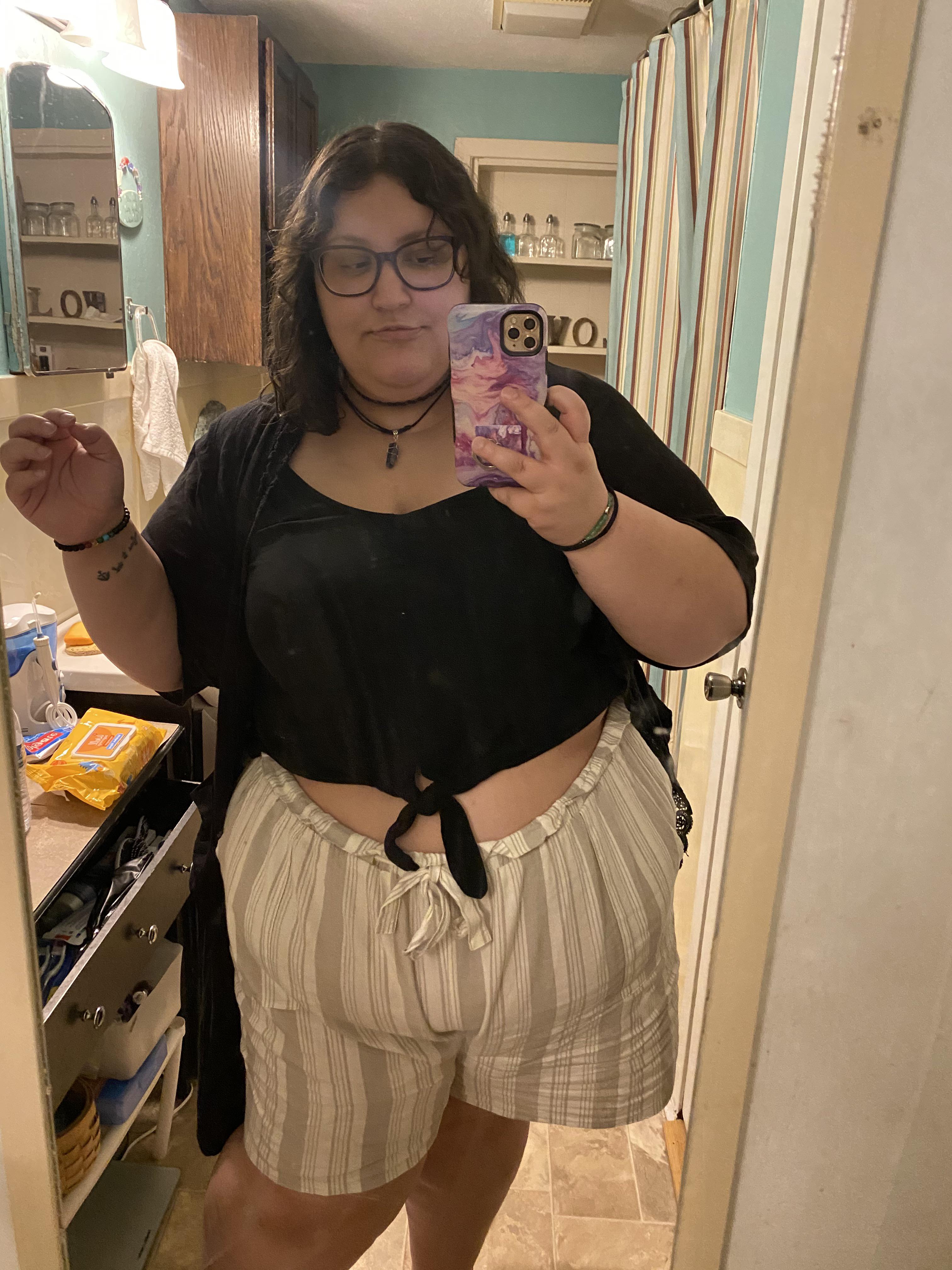Obligatory Selfie Sunday mirror selfie. : PlusSize