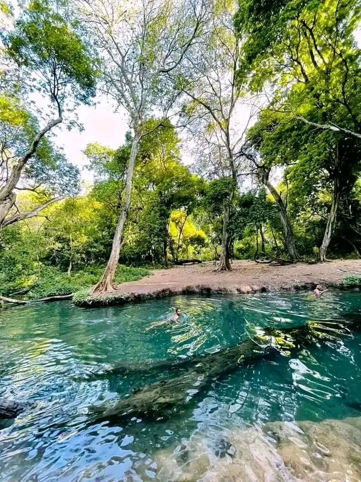 A natural clean swimming pool in Arba Minch city Ethiopia! The name Arba Minch translates to