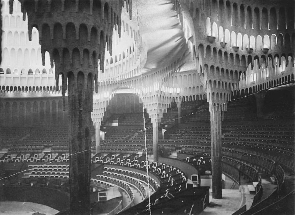 The Expressionist Grosses Schauspielhaus Great Theatre In Berlin Germany By Hans Poelzig Opened In 1919 It Was Heavily Damaged In Wwii Before Finally Being Demolished In 1988 Building Architecture