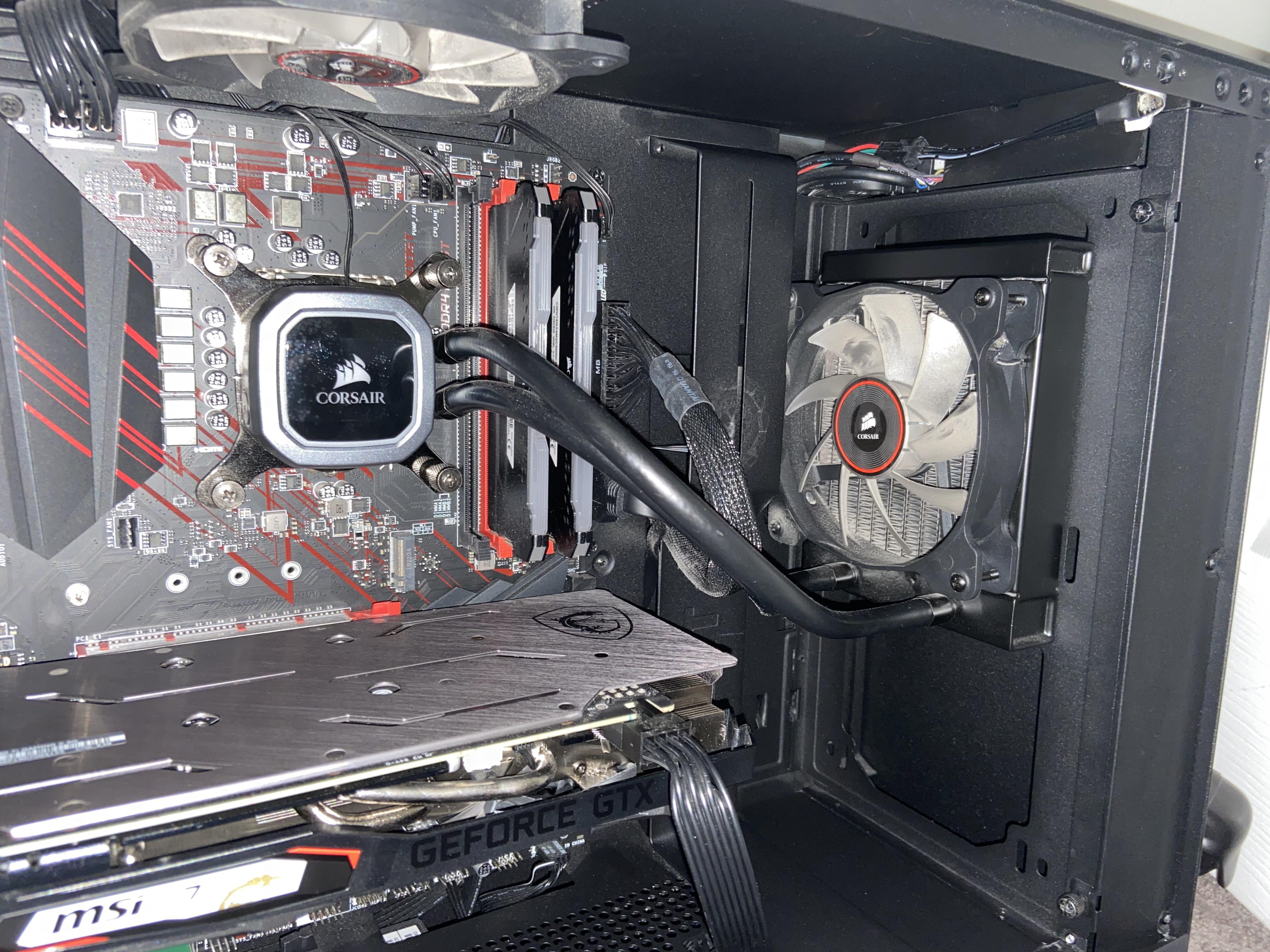 Is the orientation of my H60 water cooler correct, or should it be changed? r/pcmasterrace