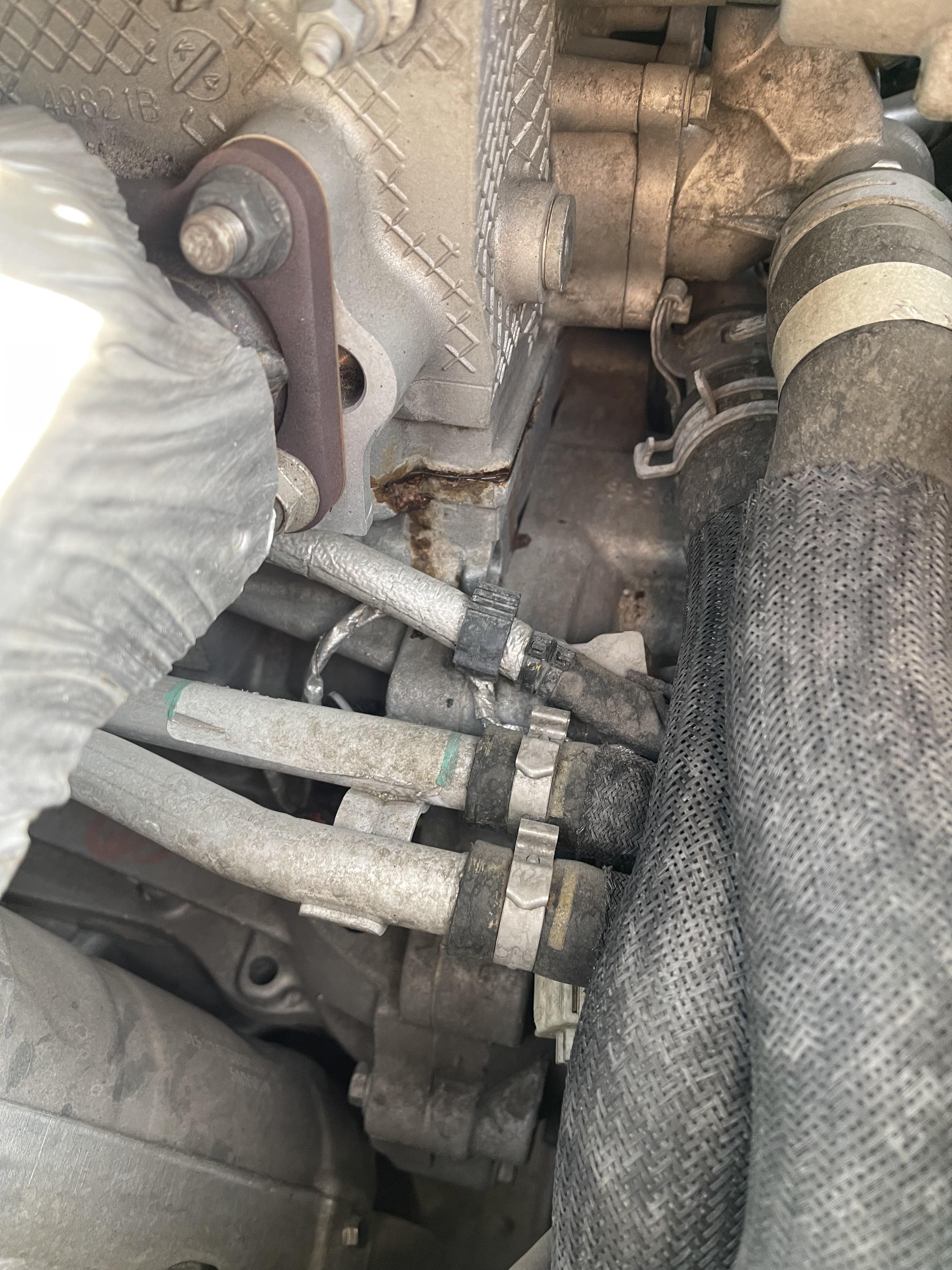 Jeep Cherokee 2015. Is that leak something to worry about? Could it be blown head gasket? r