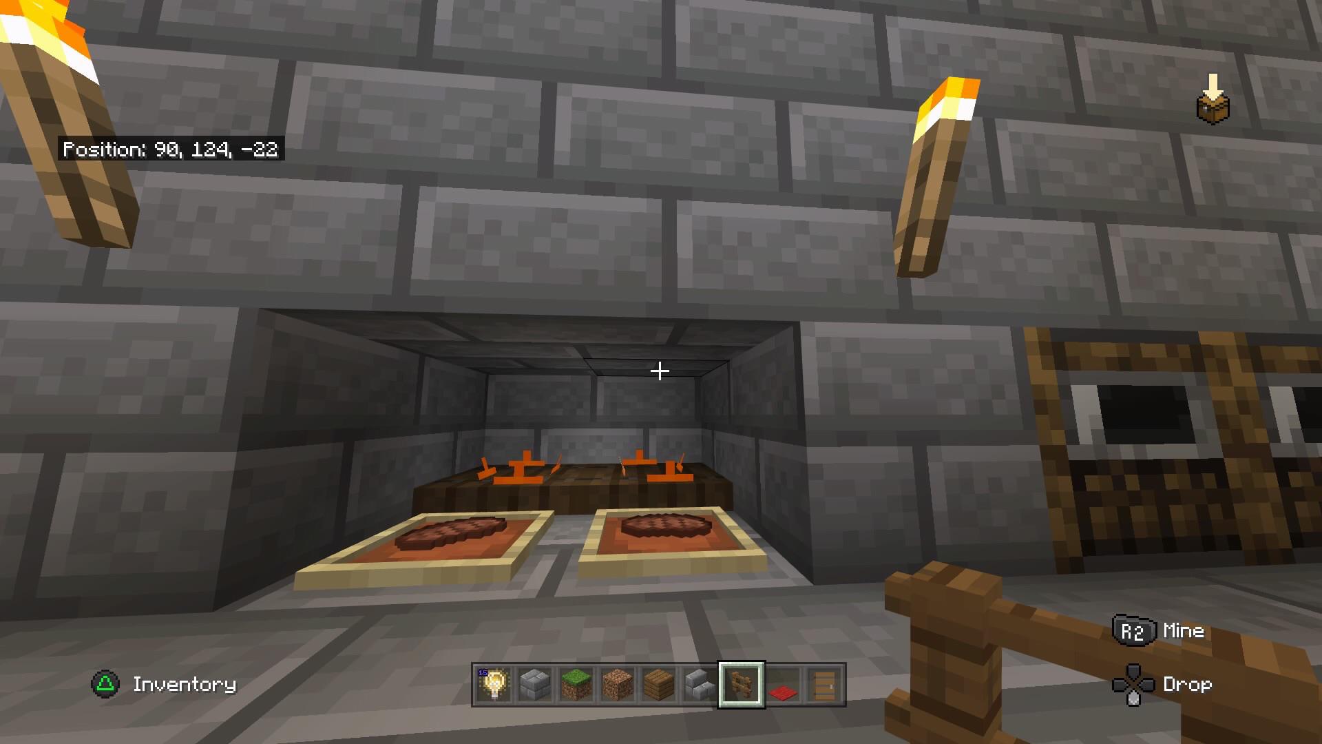 My wood fired oven design r/Minecraft