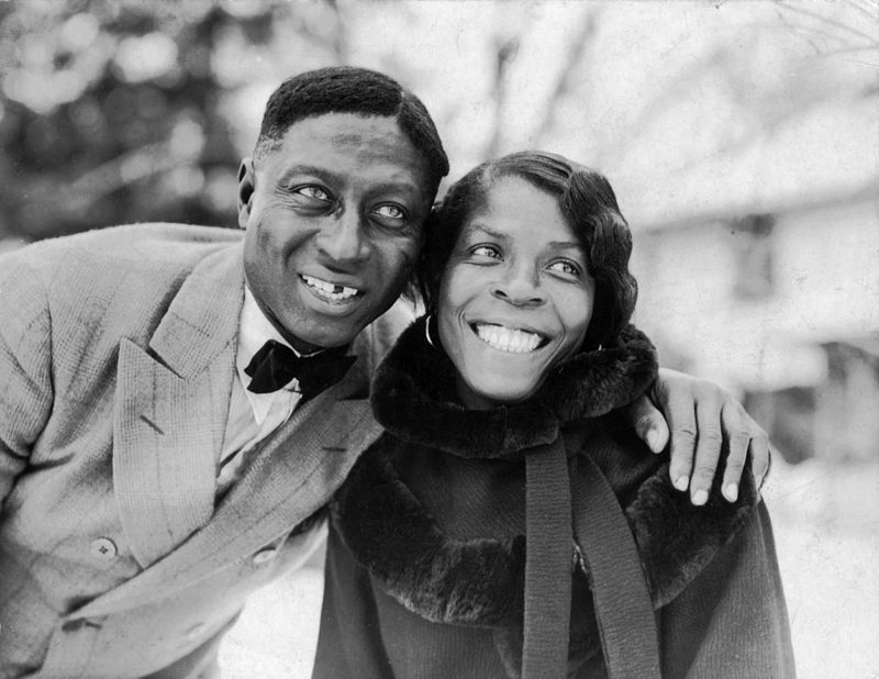 Huddie Ledbetter (Leadbelly) and Martha Promise Ledbetter, Wilton, Conn
