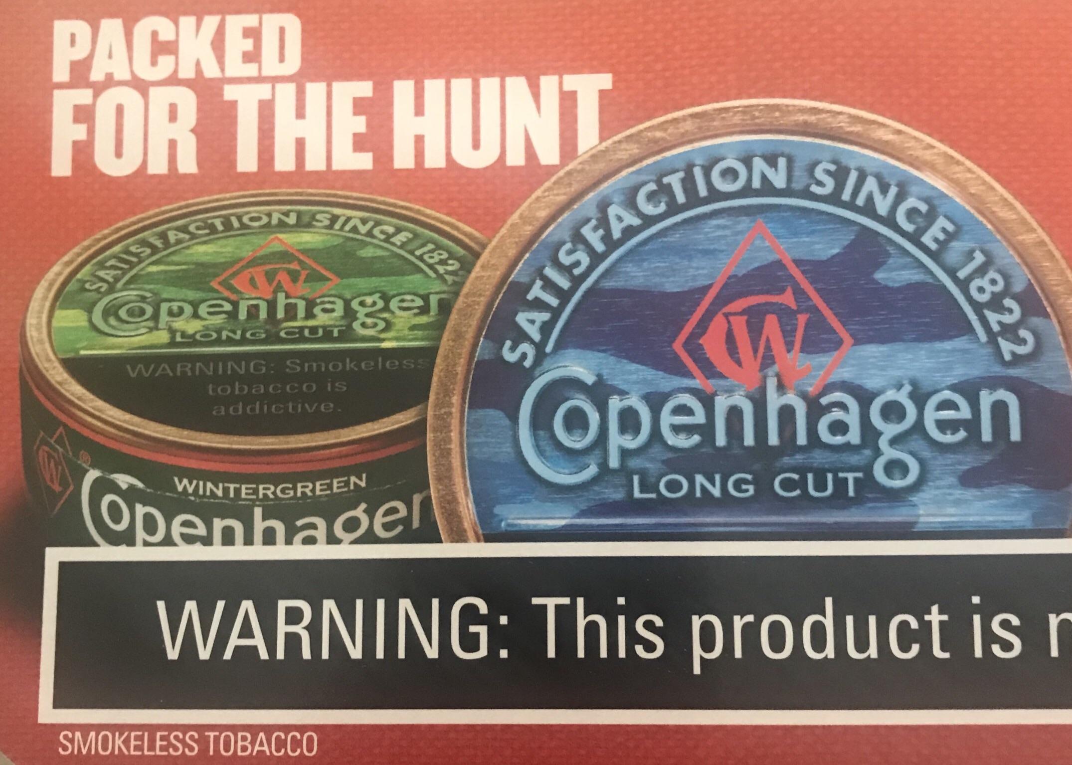 Copenhagen Camo cans are coming. r/DippingTobacco
