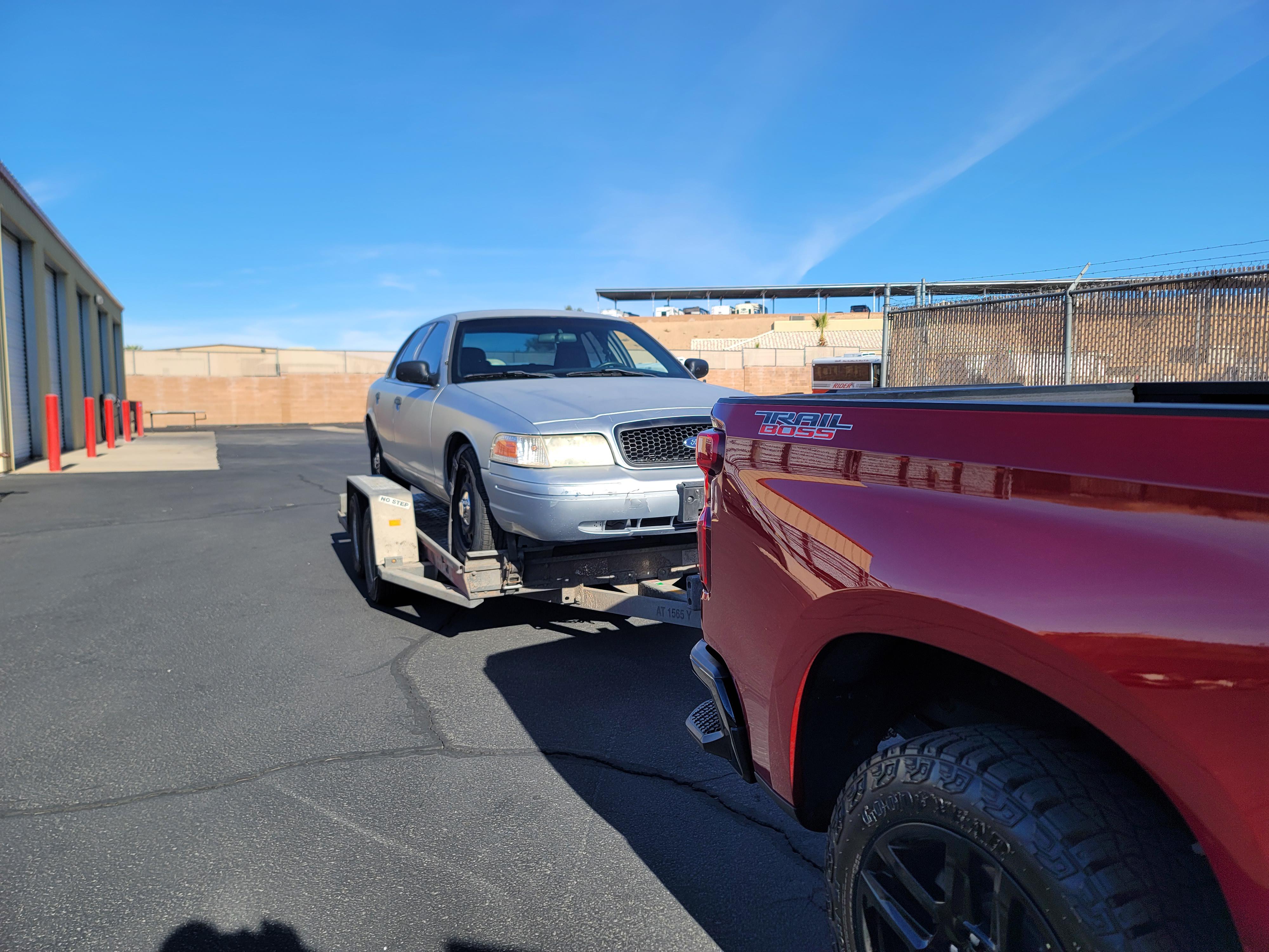 Purchased this Crown Victoria at auction from the City of Mesquite