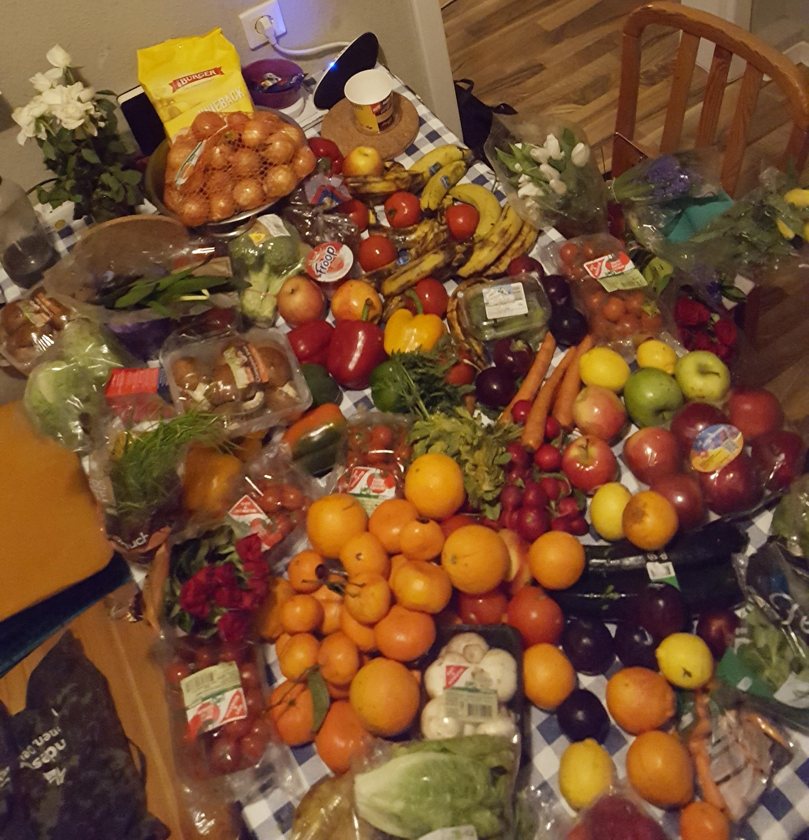 A weeks shopping done in one dumpster dive ) germany r/DumpsterDiving