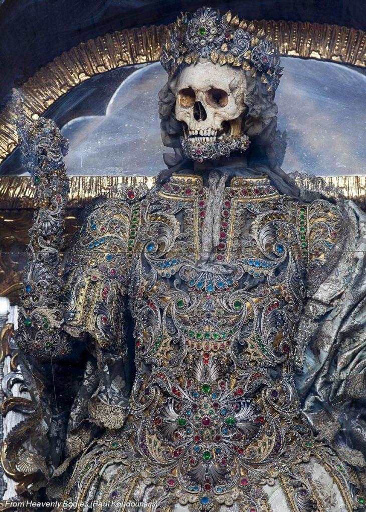 Meet the Fantastically Bejeweled Skeletons of Catholicism’s