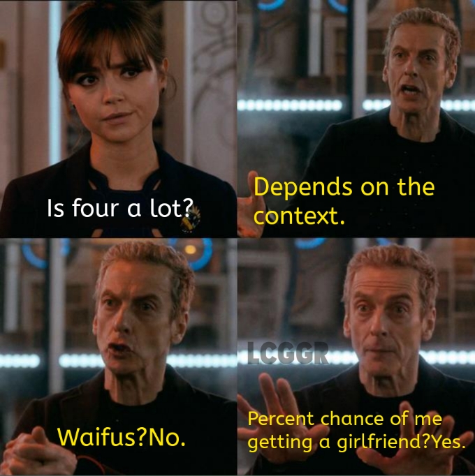 I mean 4. By the way, do you find my memes unoriginal and
