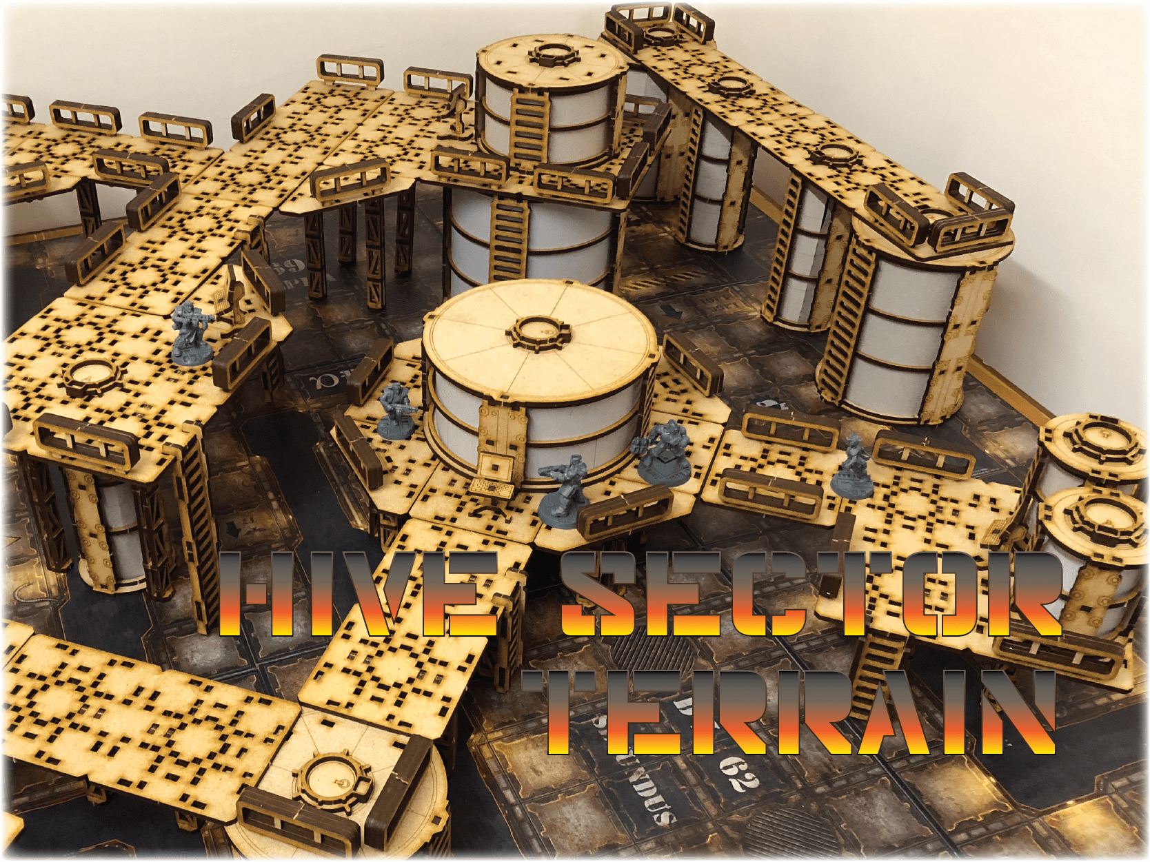 Art of War Studios UK has released its Hive Sector terrain! Check it