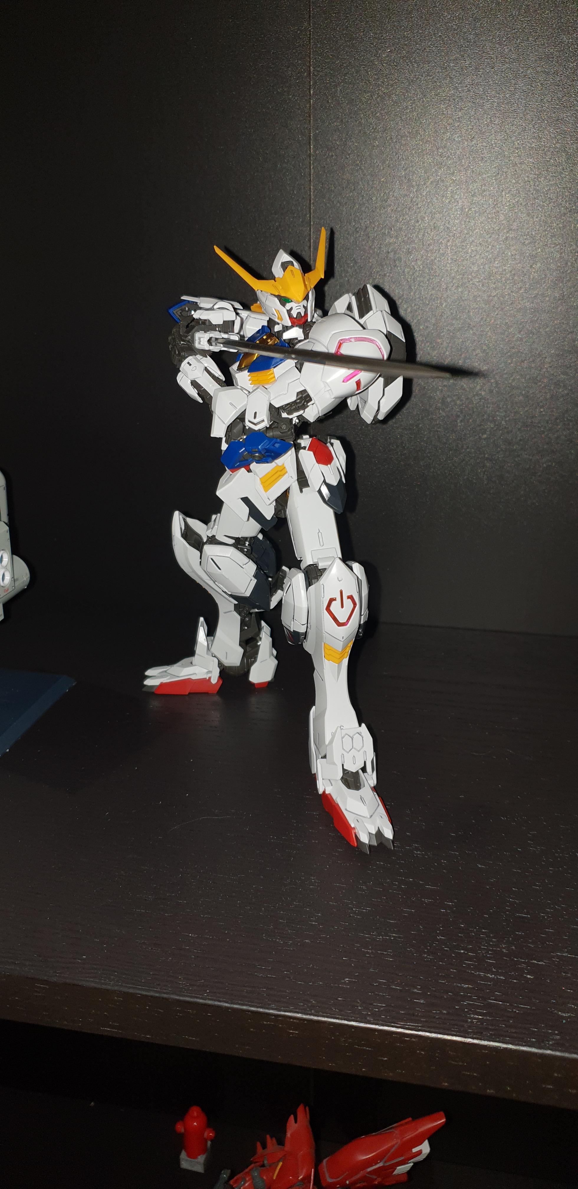 Another Barbatos, this time in the Ko Gasumi stance Gunpla