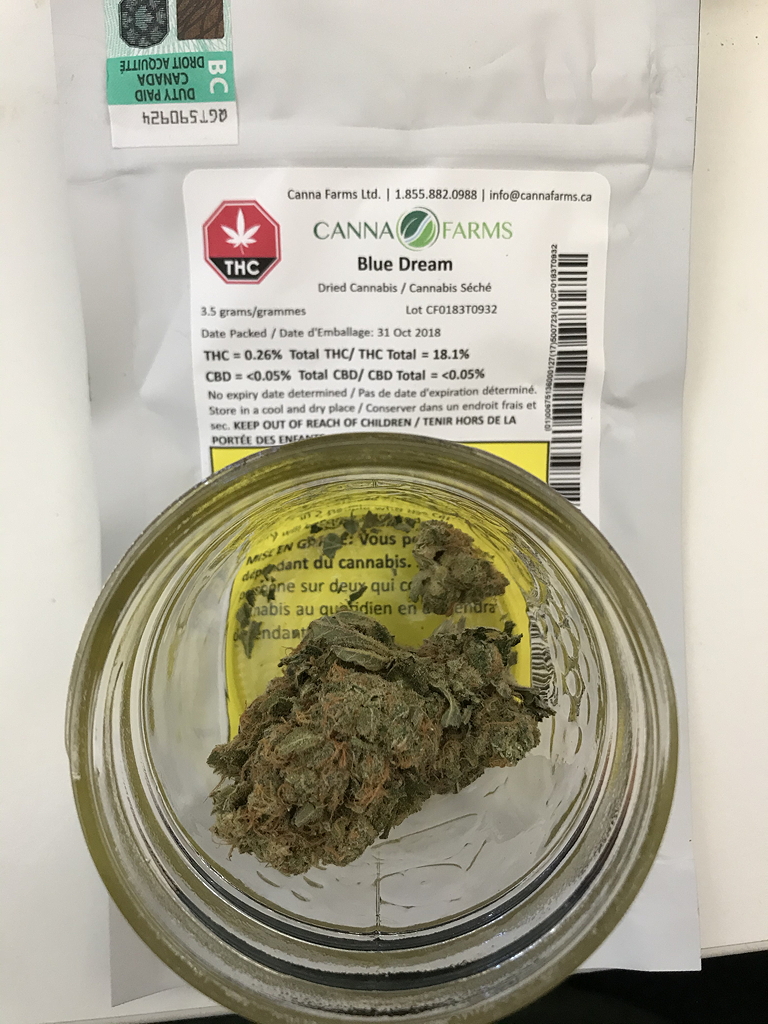 Blue Dream Canna Farms BC Cannabis Store r/RecPics