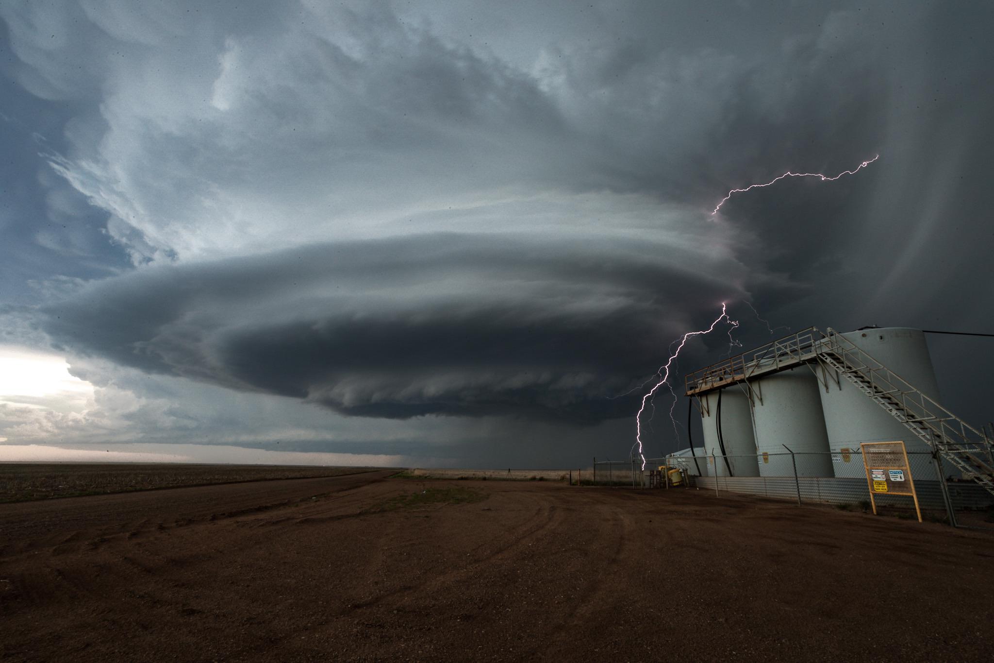 ITAP of a Supercell storm itookapicture