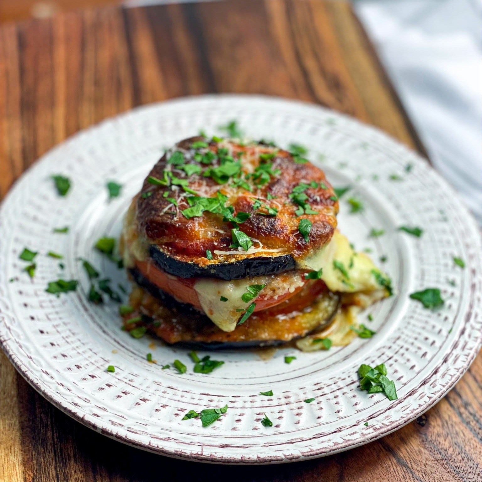 Easy Eggplant Parmesan Towers r/recipes