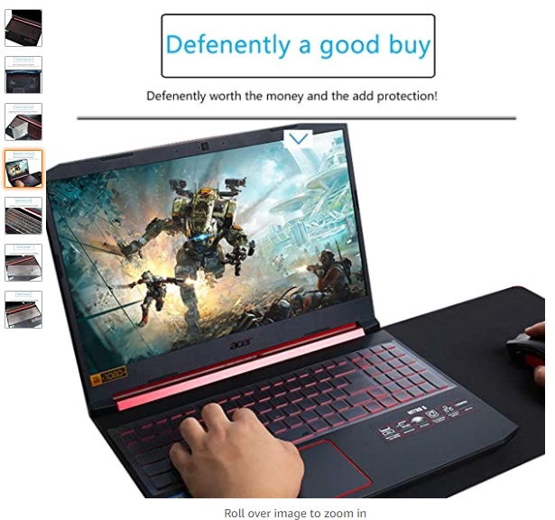 Keyboard cover on Amazon.ae r/engrish