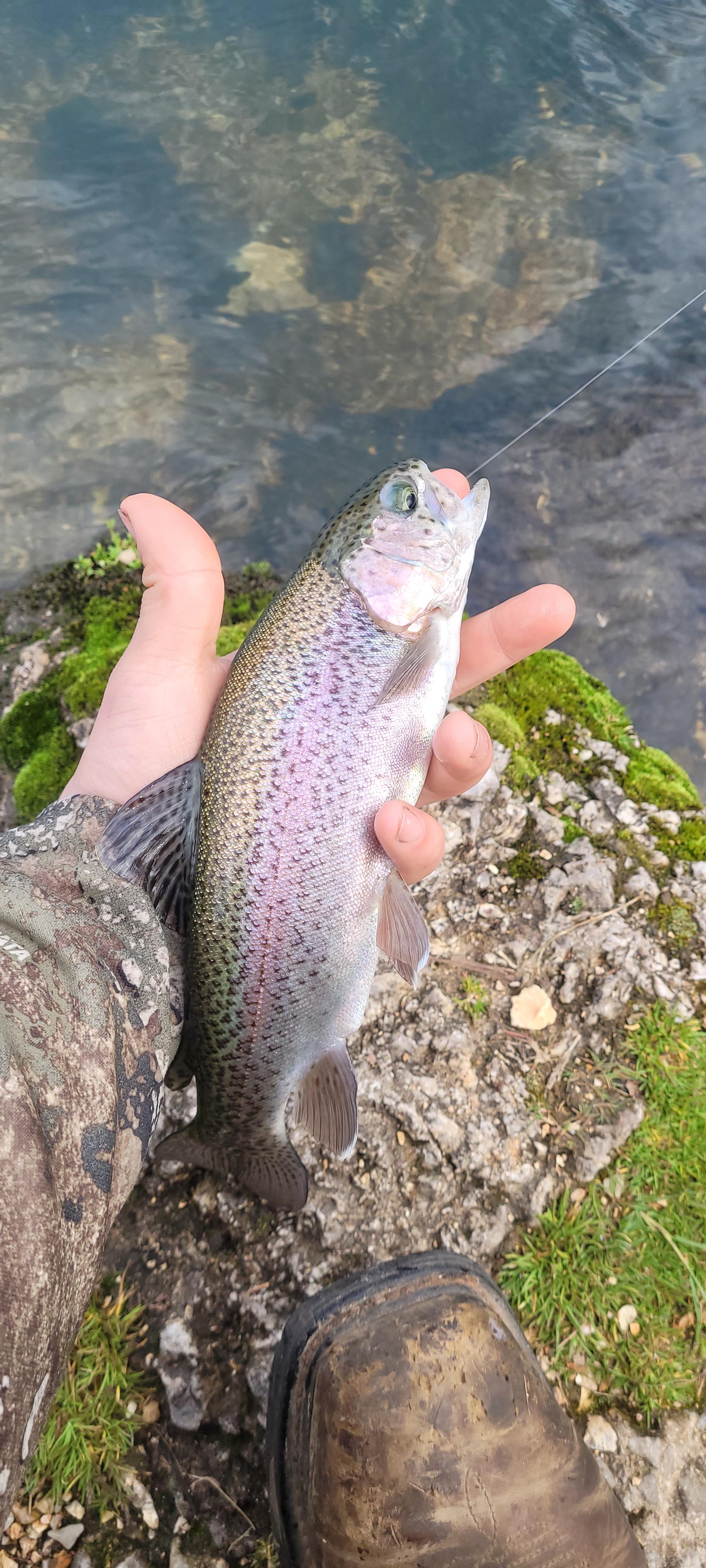 Great day of fishing and great weather for opening day of trout season
