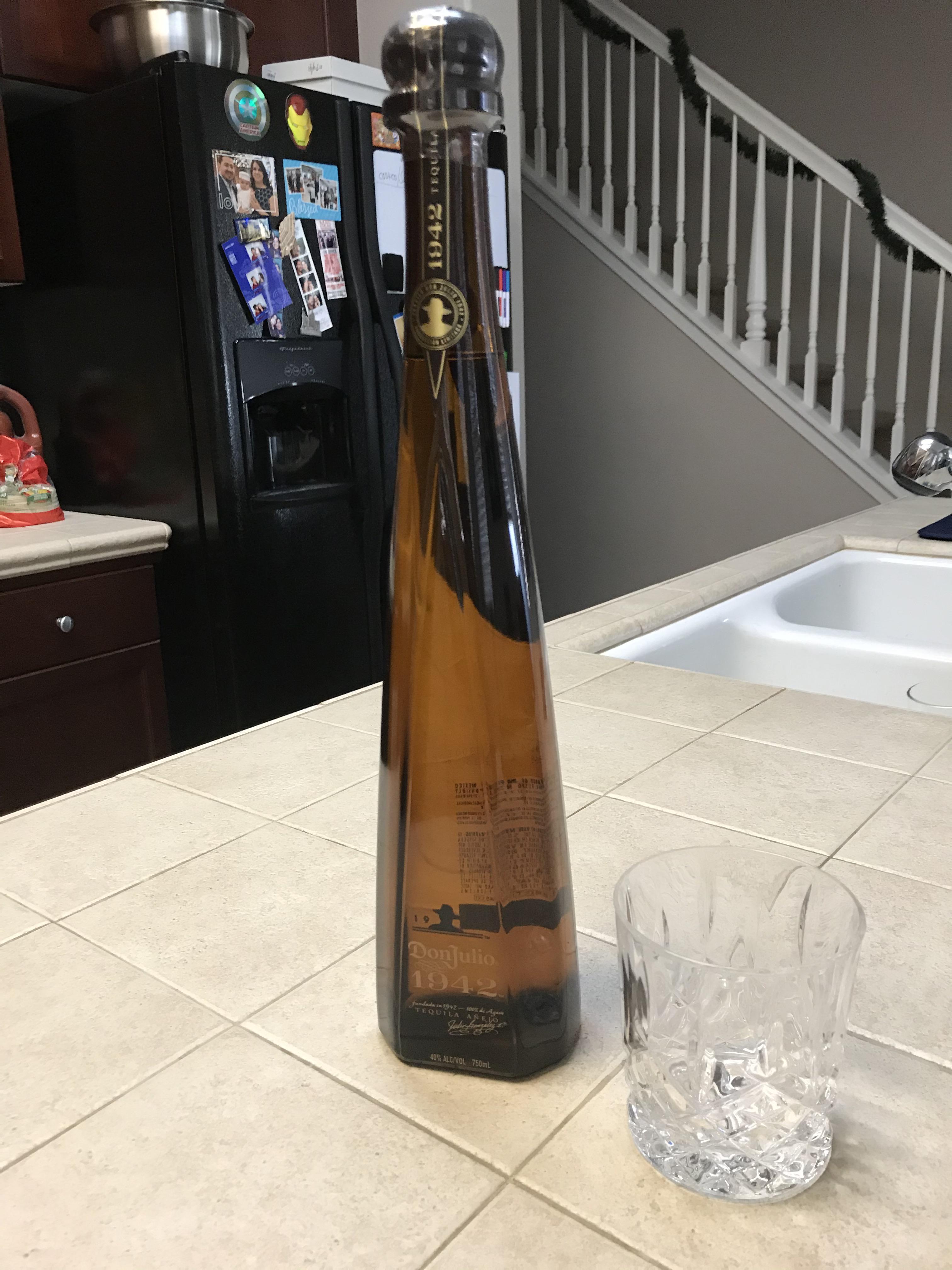 Happy New Years to everyone! Can’t wait to open this bottle. tequila