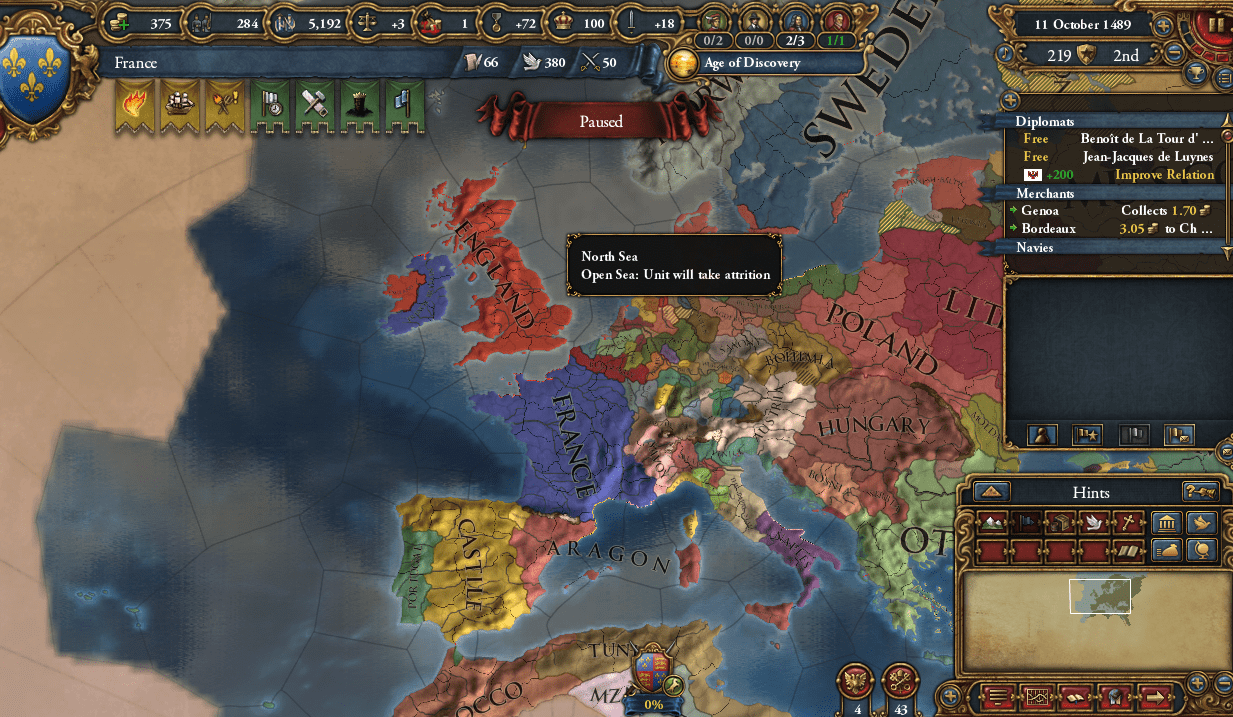 Beginner (France) eu4