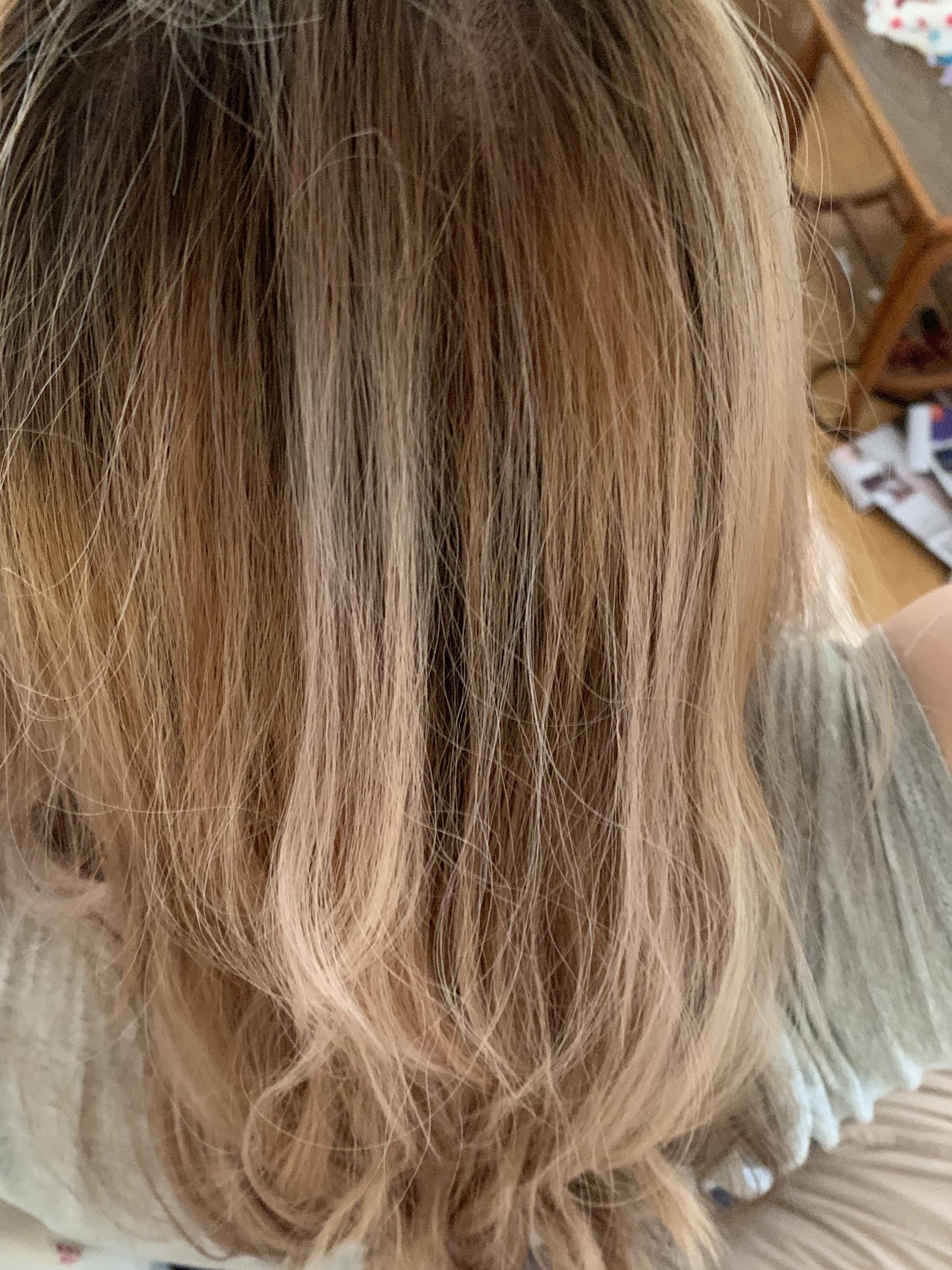 Is my hair light enough to cancel out the orange parts with toner? r