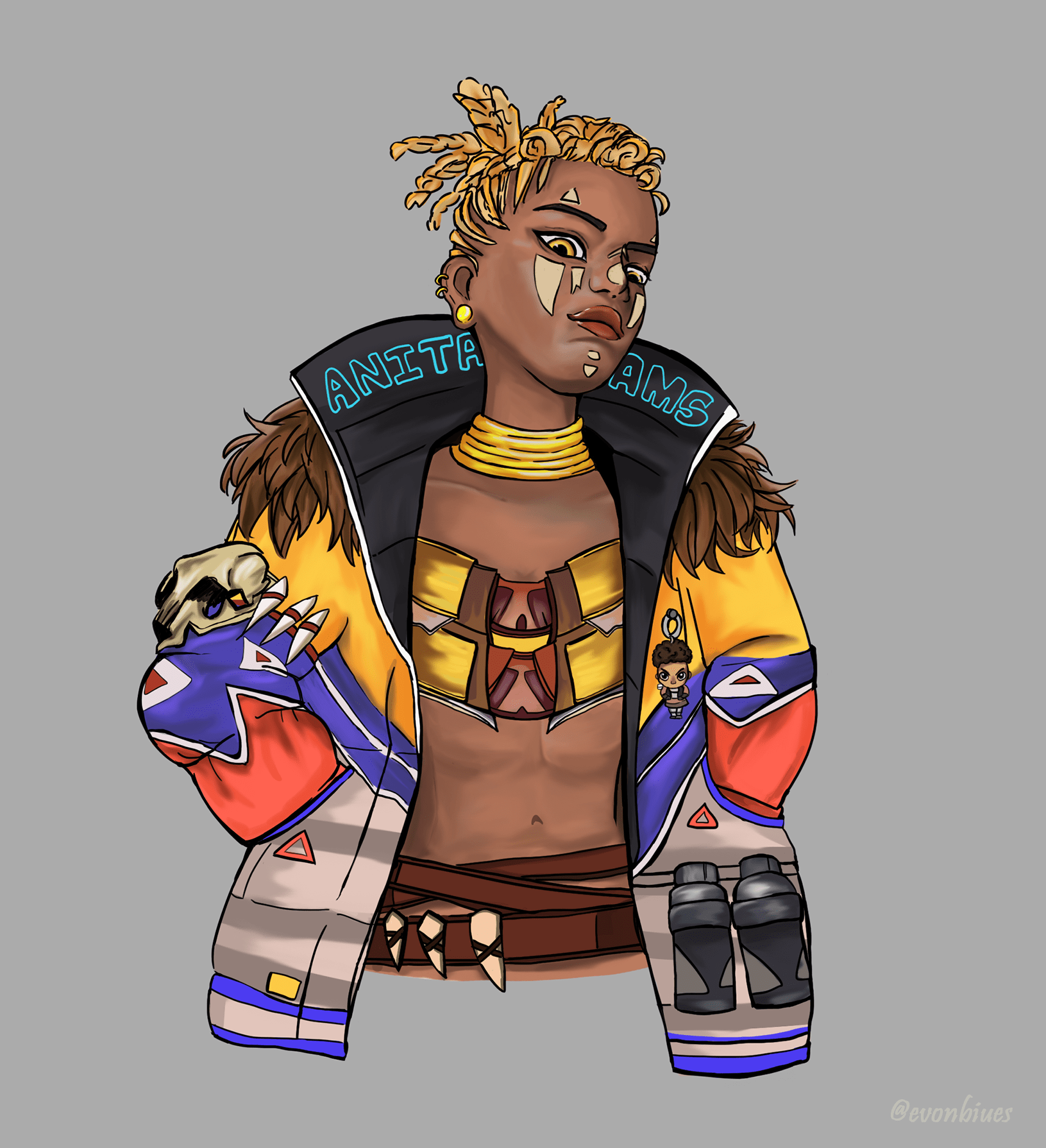 Bangalore Hype Beast x Outland Warrior apexlegends