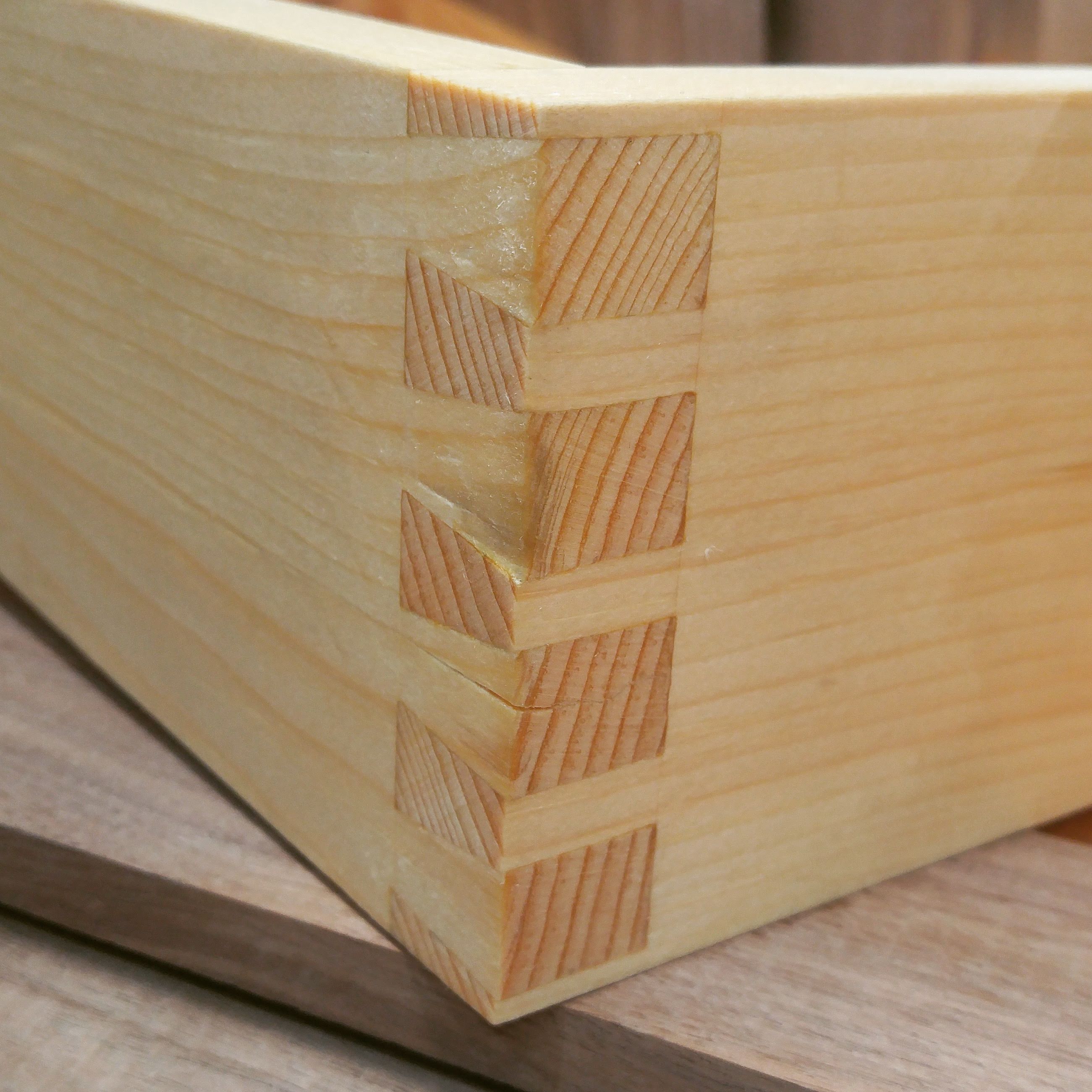 Obligatory first handcut dovetails r/woodworking