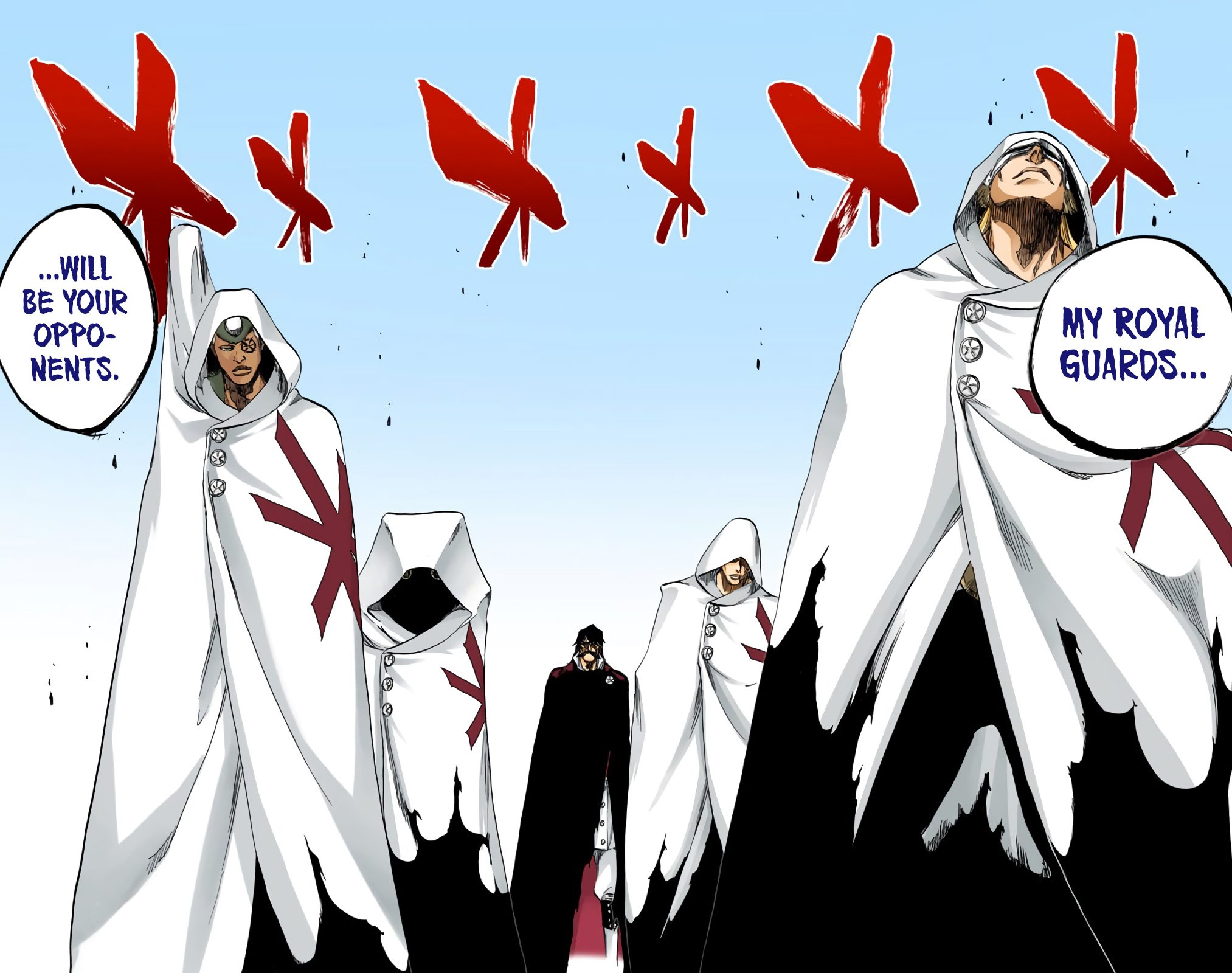One of the coolest panel in bleach manga. So badass bleach