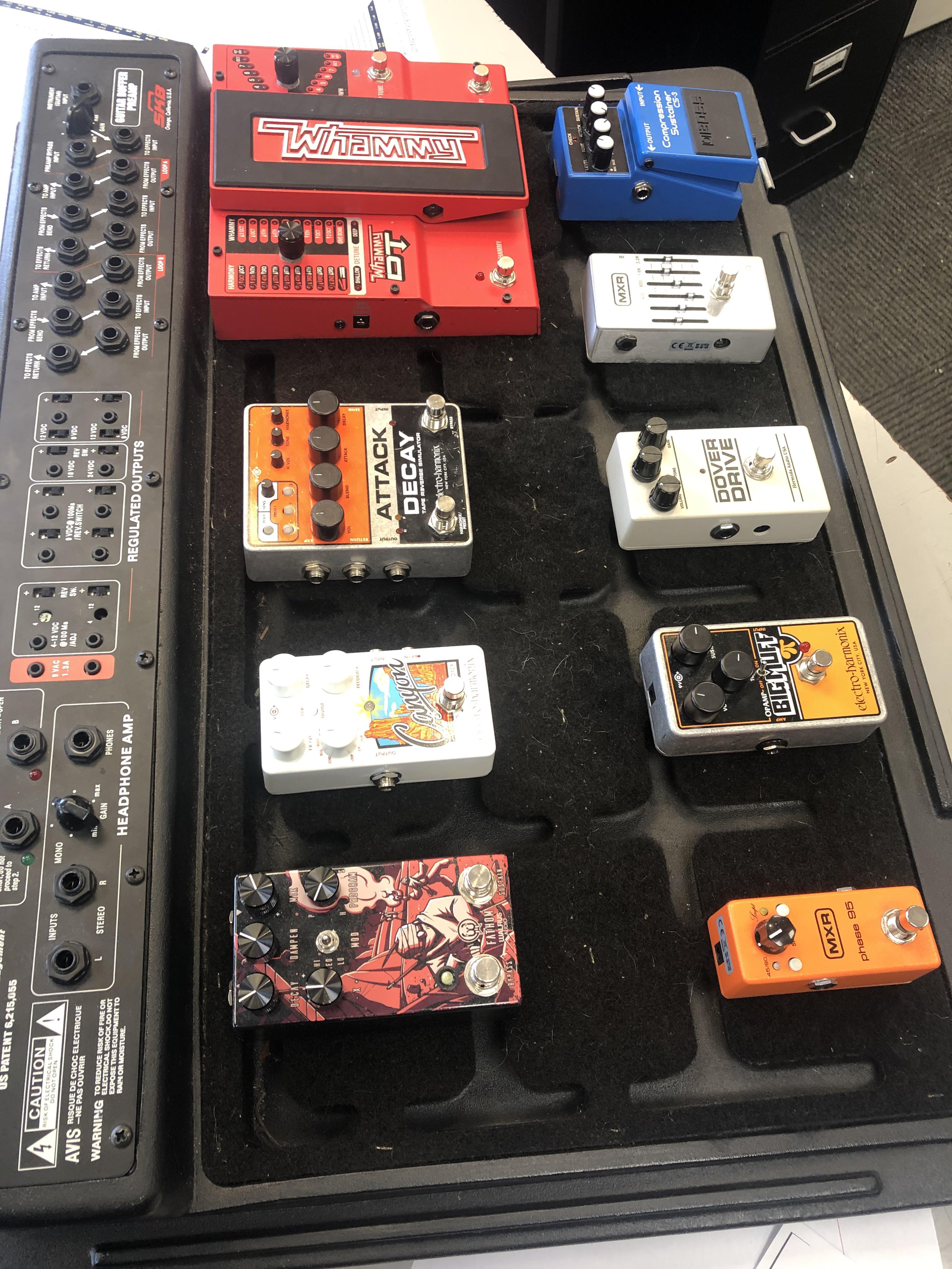 What is the best layout to arrange my pedalboard? Would there be a