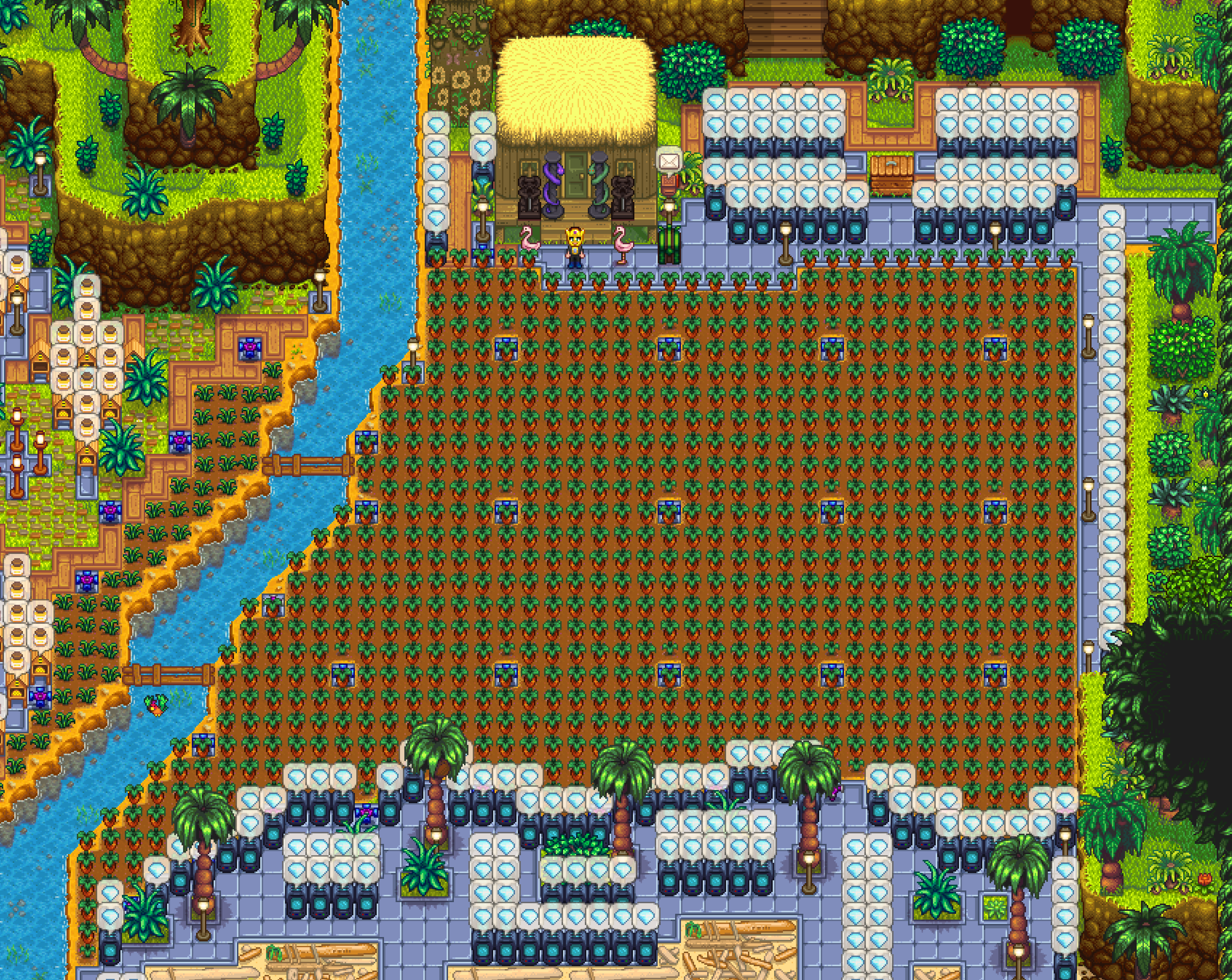 I created a Sweet Gem Berry Island! r/StardewValley