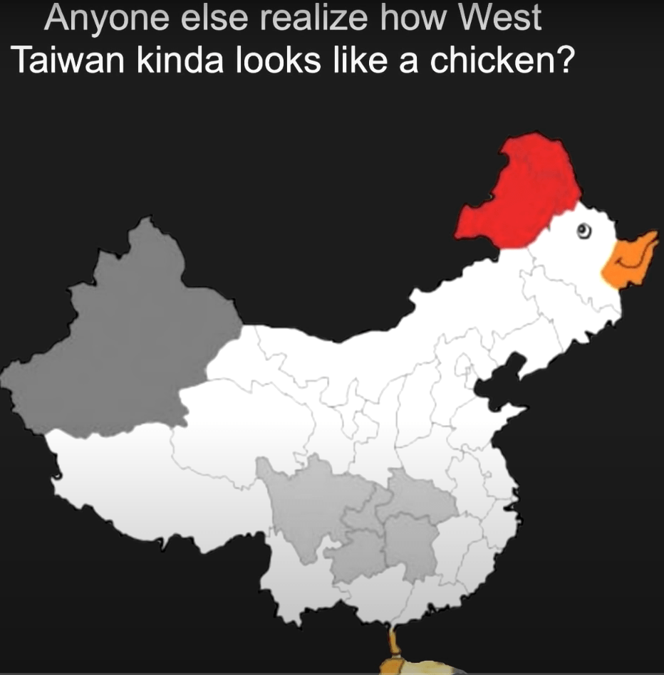 Chicken China r/mapporncirclejerk