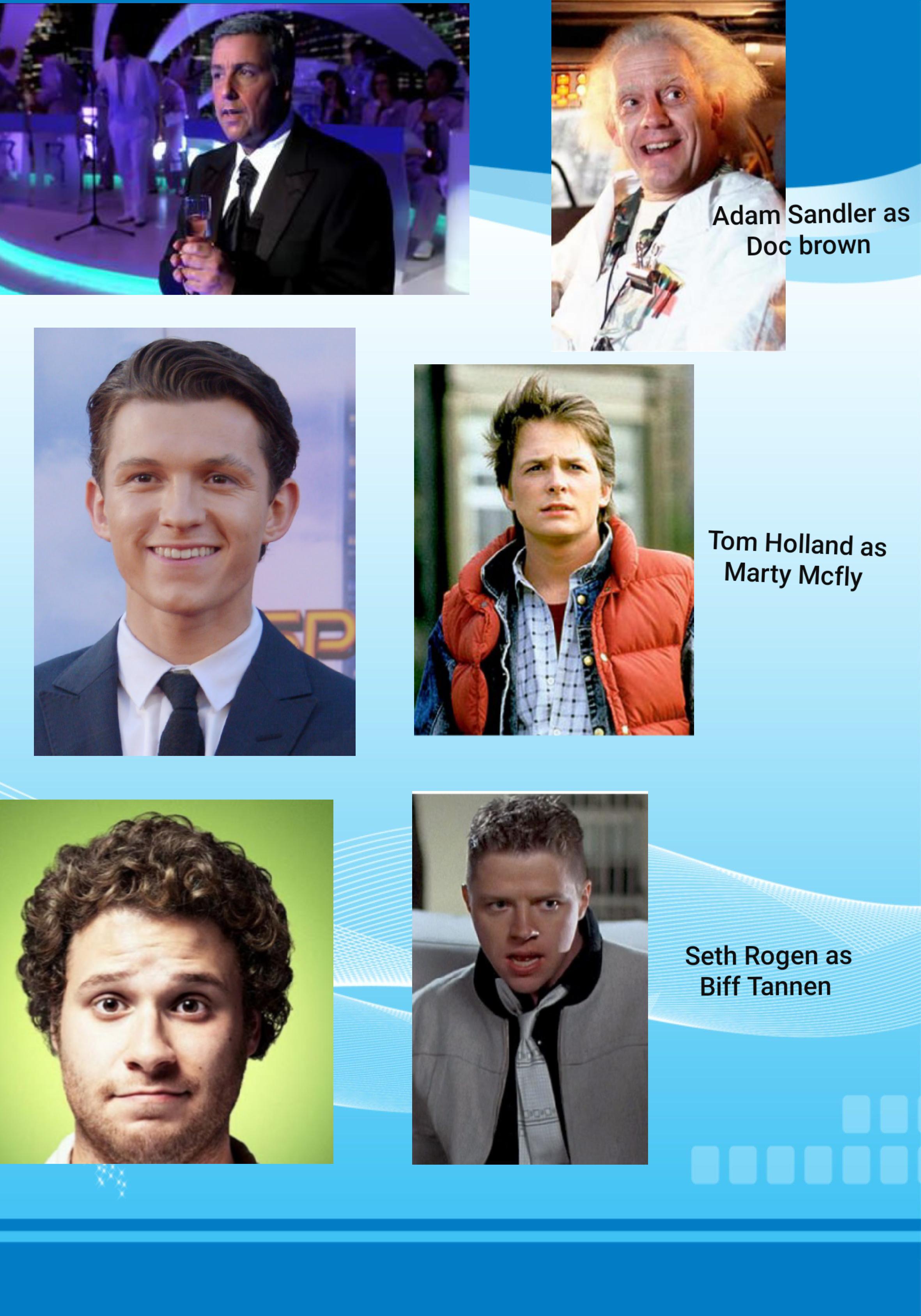 Back to the future remake who should be the casts? r/BacktotheFuture