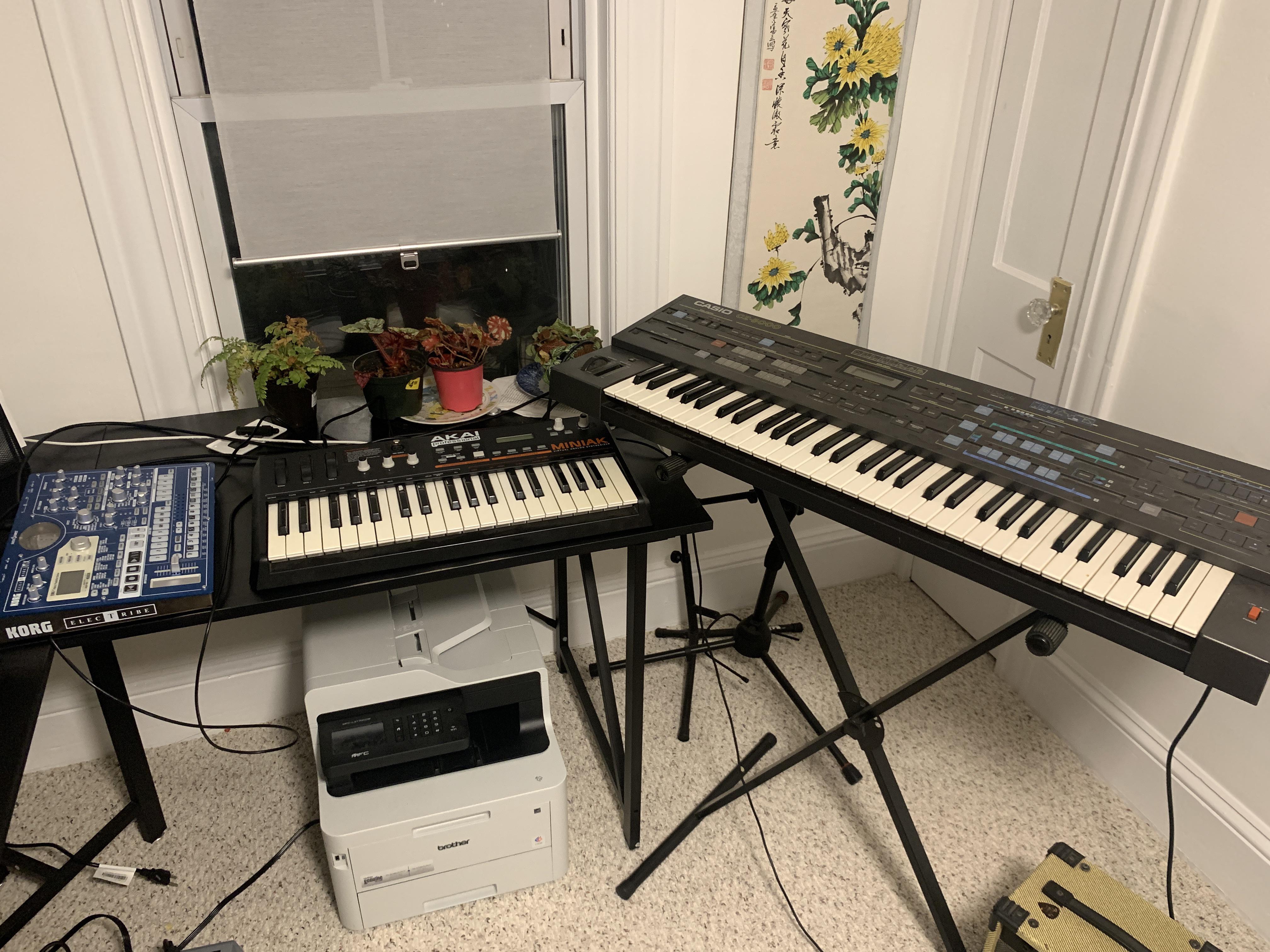 Making electronic music since ‘95 on computers, finally have some