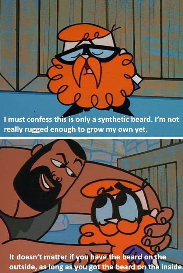 Dexter's lab gets it. r/wholesomememes