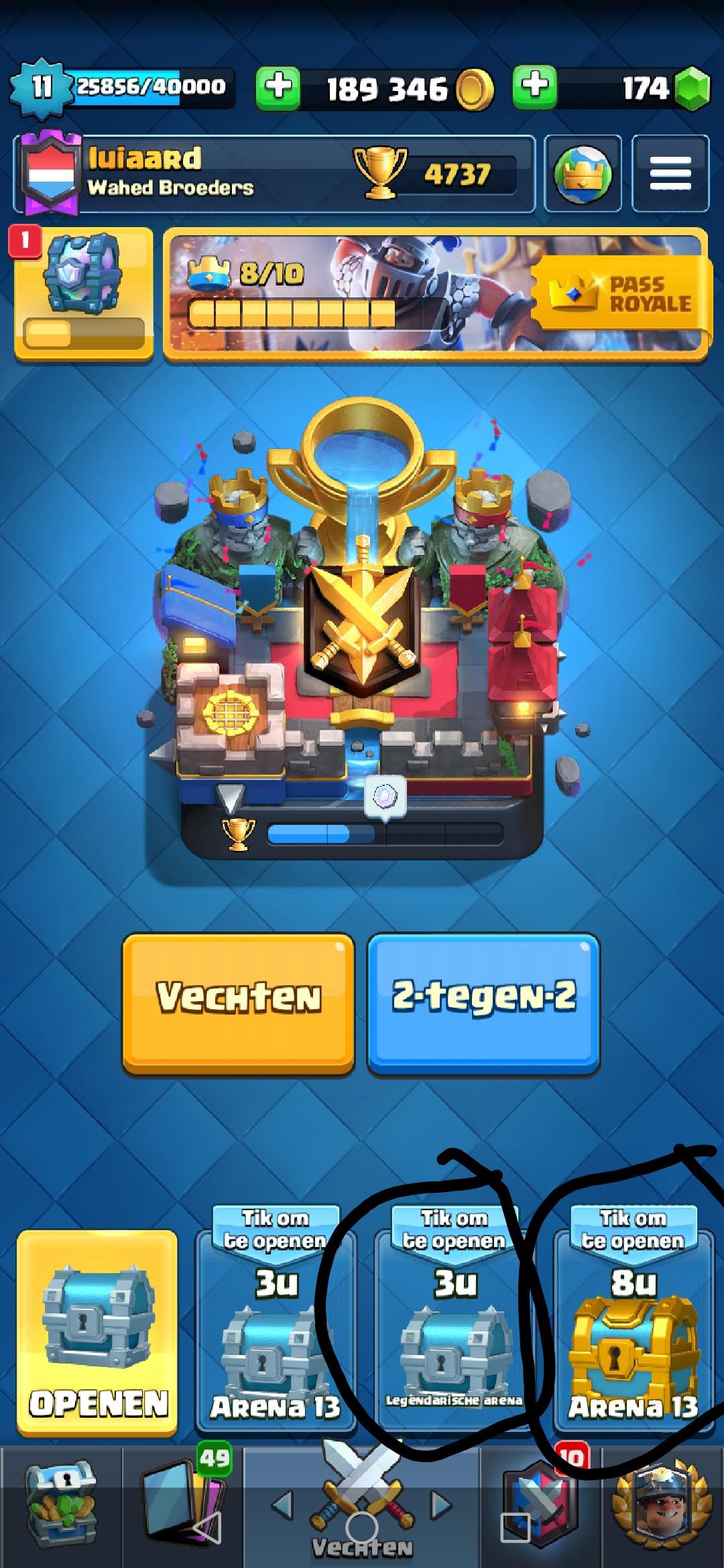 Funny glitch in the silver chest it says legendary arena but on the