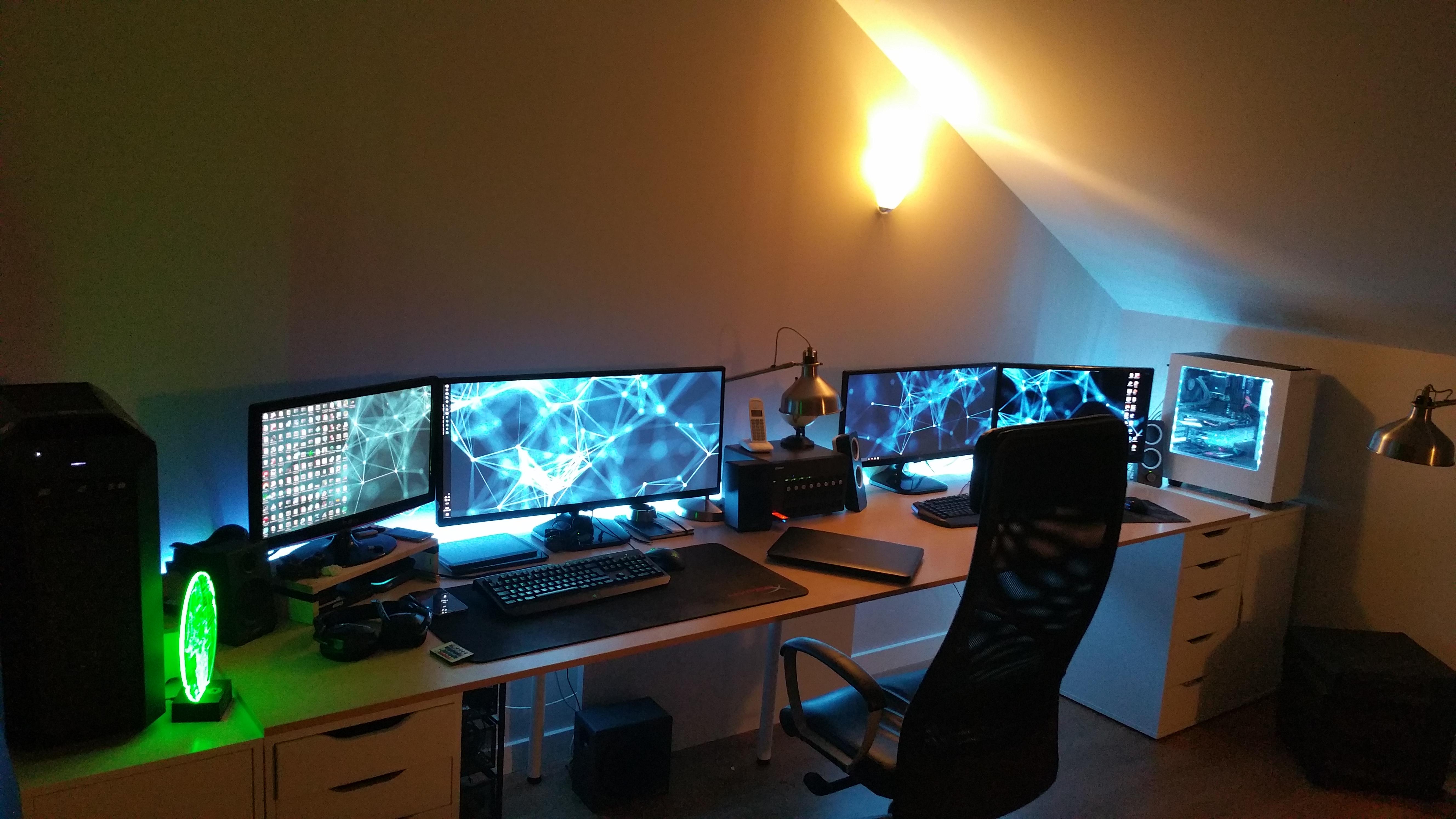 Working + Gaming Station r/ultrawidemasterrace