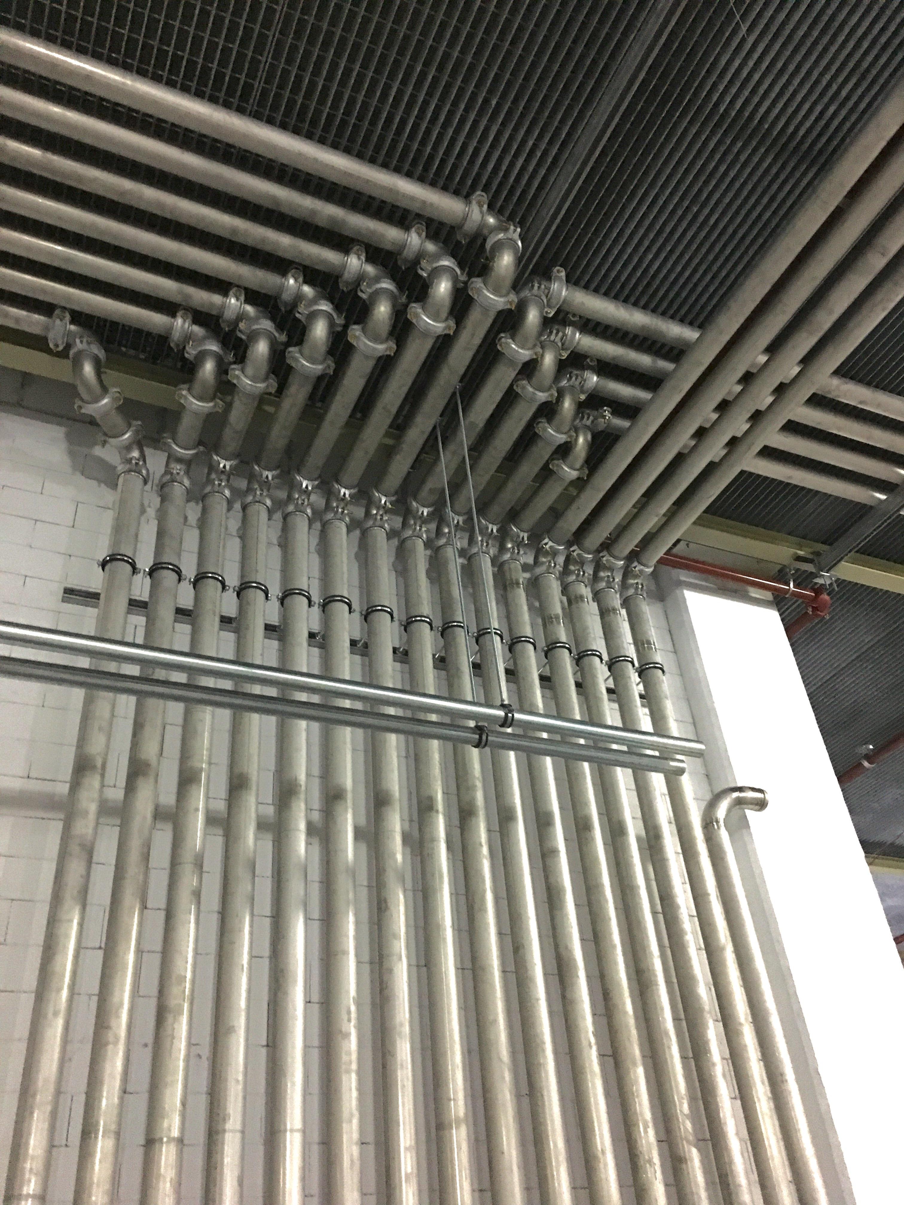 Piping done like art, construction site in Norway r/IndustrialDesign
